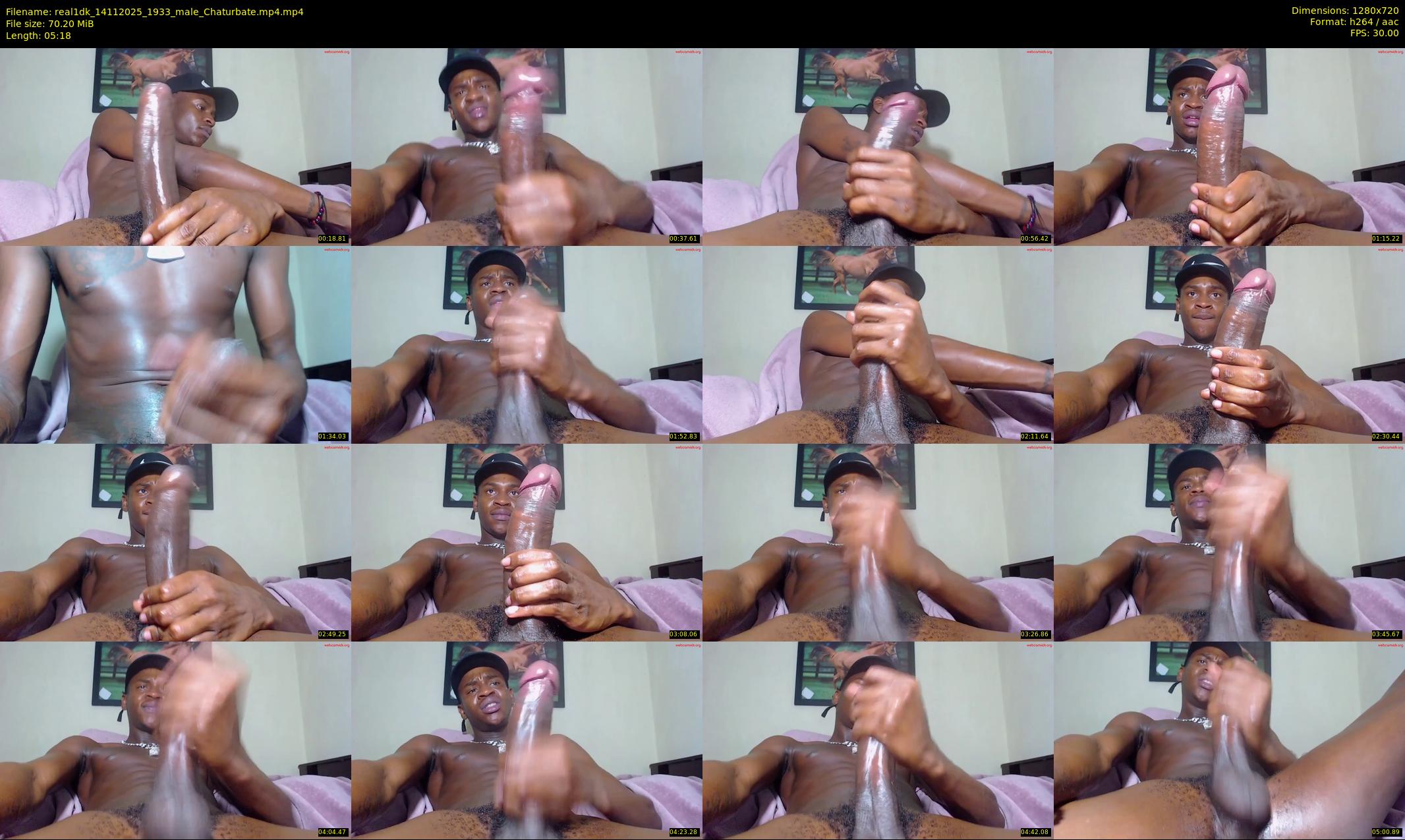 real1dk — 6 minute Chaturbate male cam show recording, 720p, Nov 14, 2025