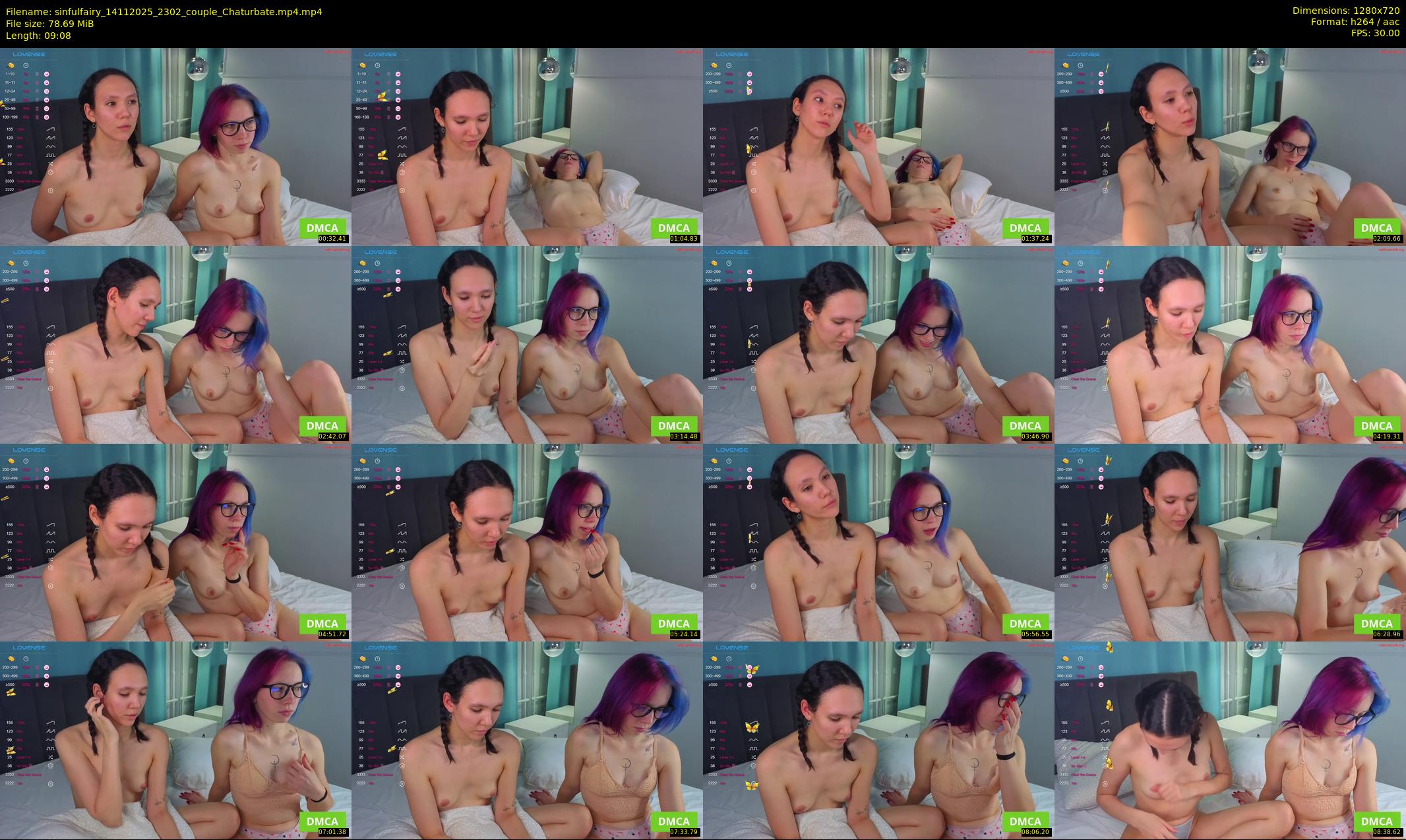 sinfulfairy — 10 minute Chaturbate couple cam show recording, 720p, Nov 14, 2025