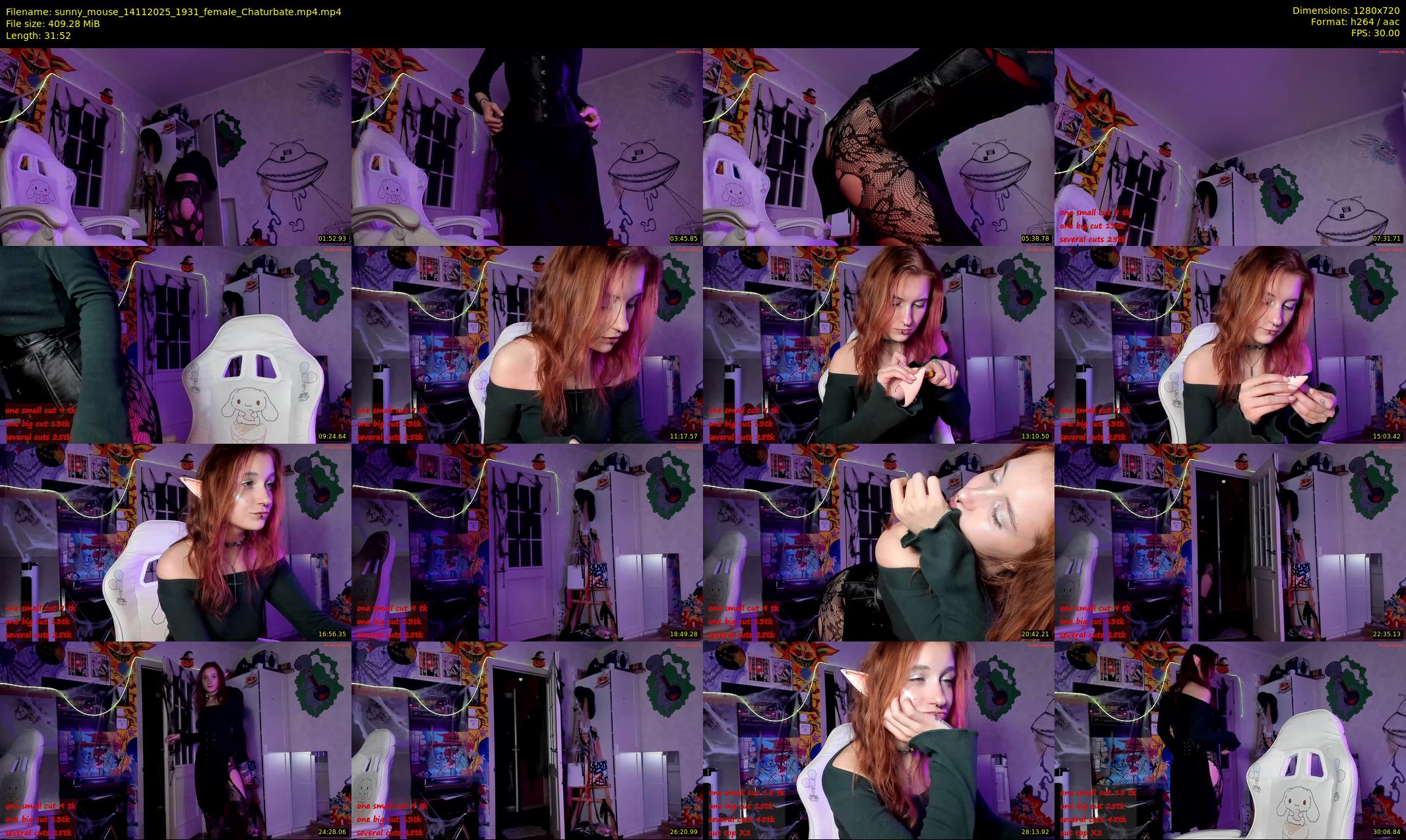 sunny_mouse — 32 minute Chaturbate female cam show recording, 720p, Nov 14, 2025