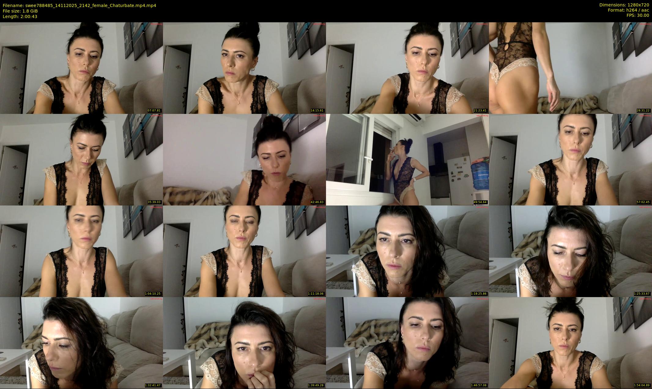 swee788485 — 121 minute Chaturbate female cam show recording, 720p, Nov 14, 2025