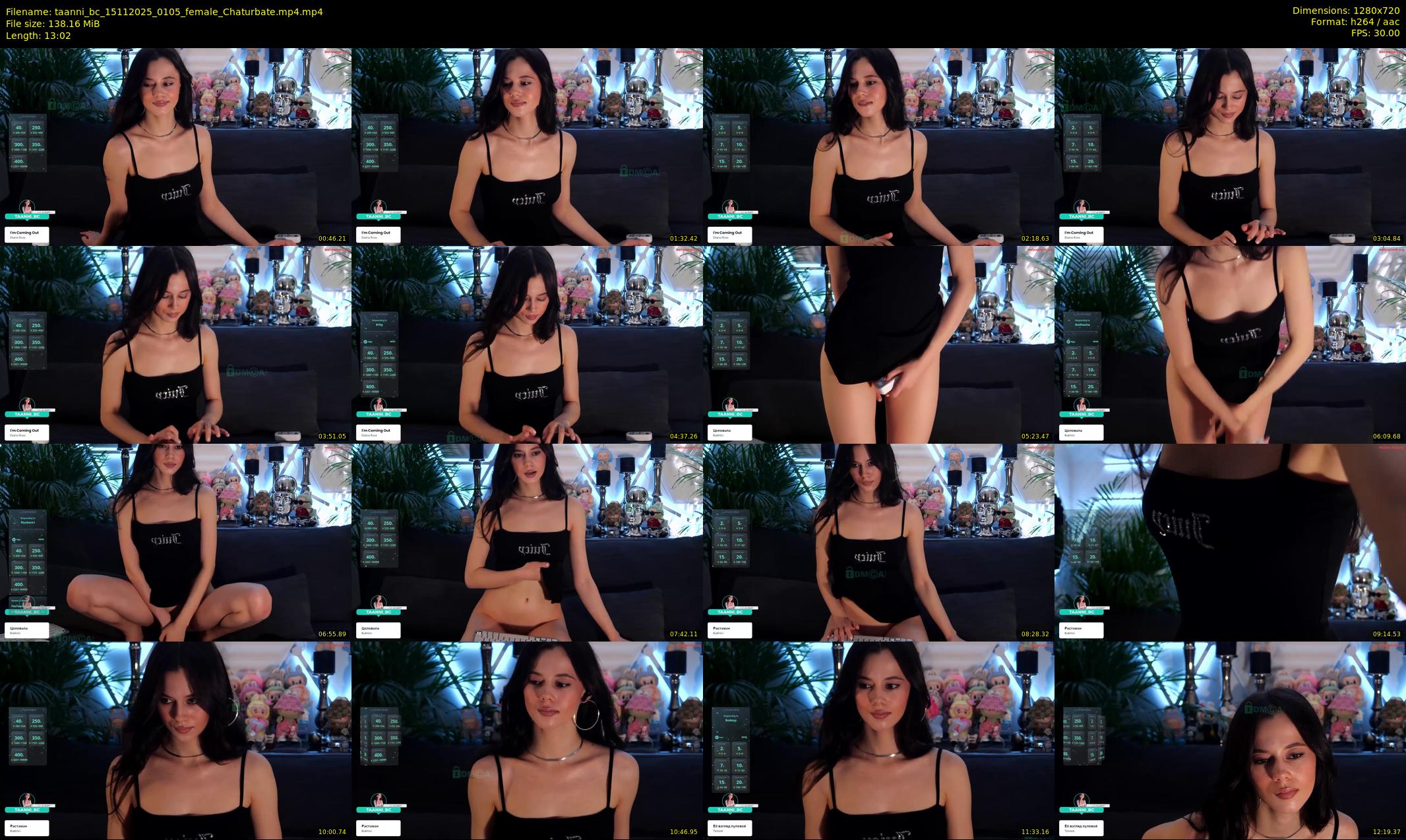 taanni_bc — 14 minute Chaturbate female cam show recording, 720p, Nov 15, 2025