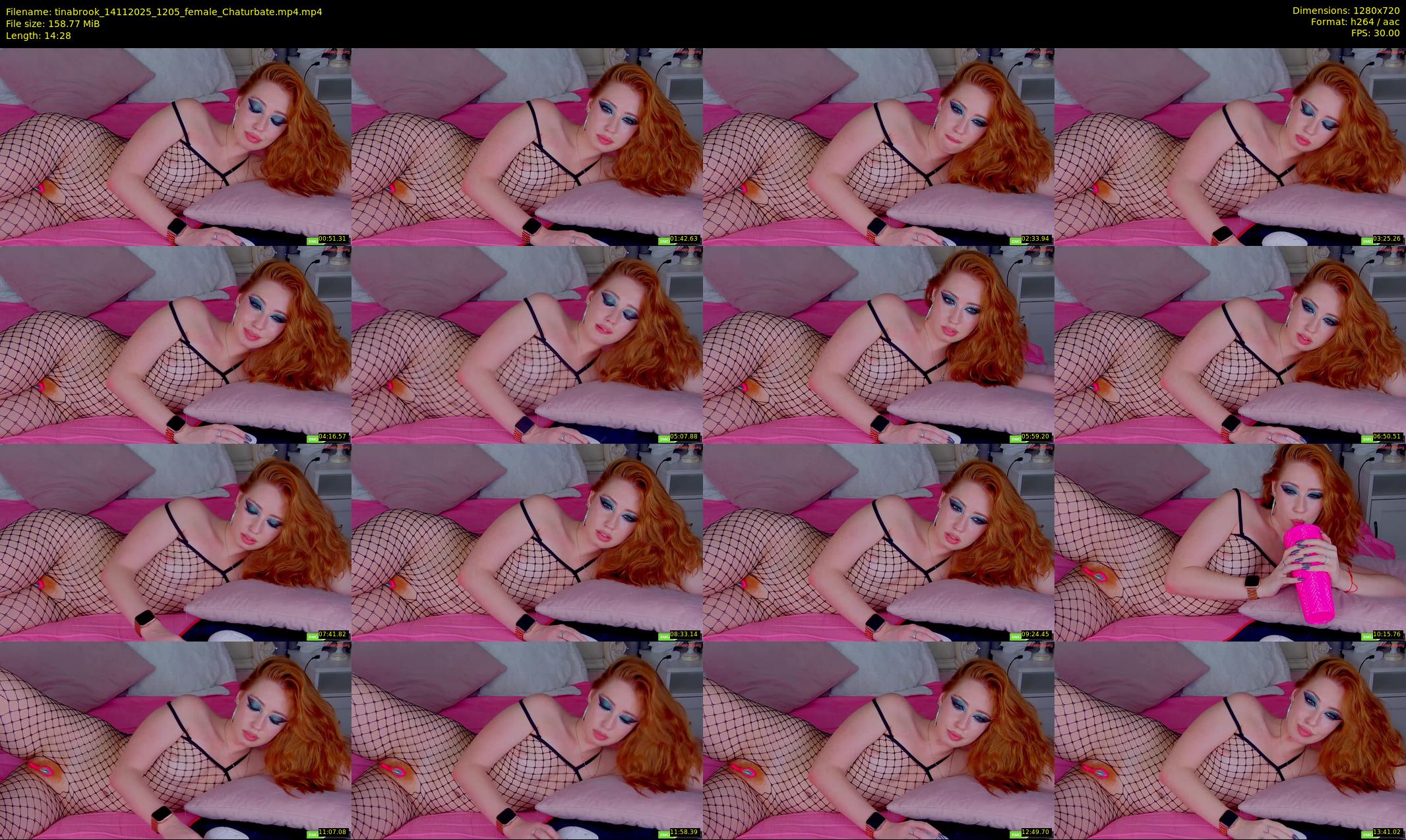 tinabrook — 15 minute Chaturbate female cam show recording, 720p, Nov 14, 2025