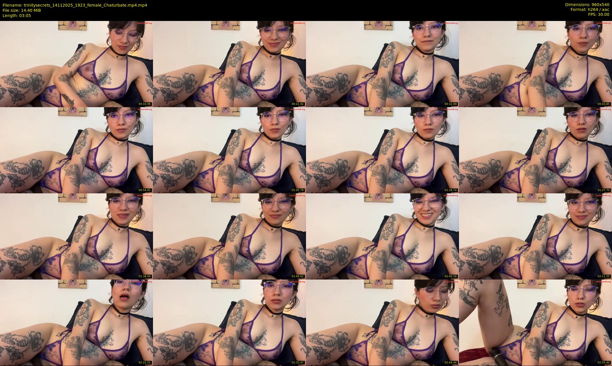 trinitysecrets — 4 minute Chaturbate female cam show recording, 480p, Nov 14, 2025