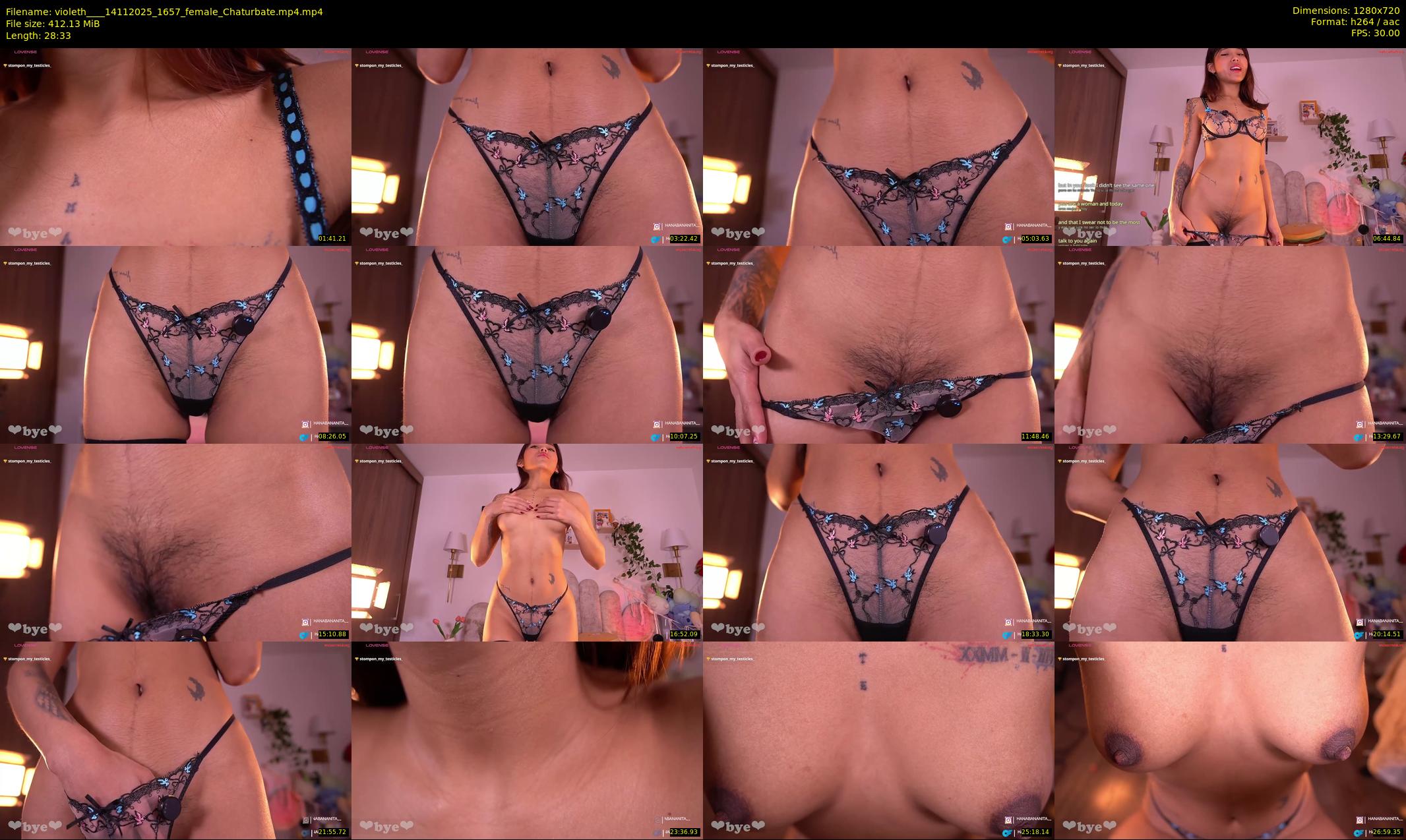 violeth___ — 29 minute Chaturbate female cam show recording, 720p, Nov 14, 2025