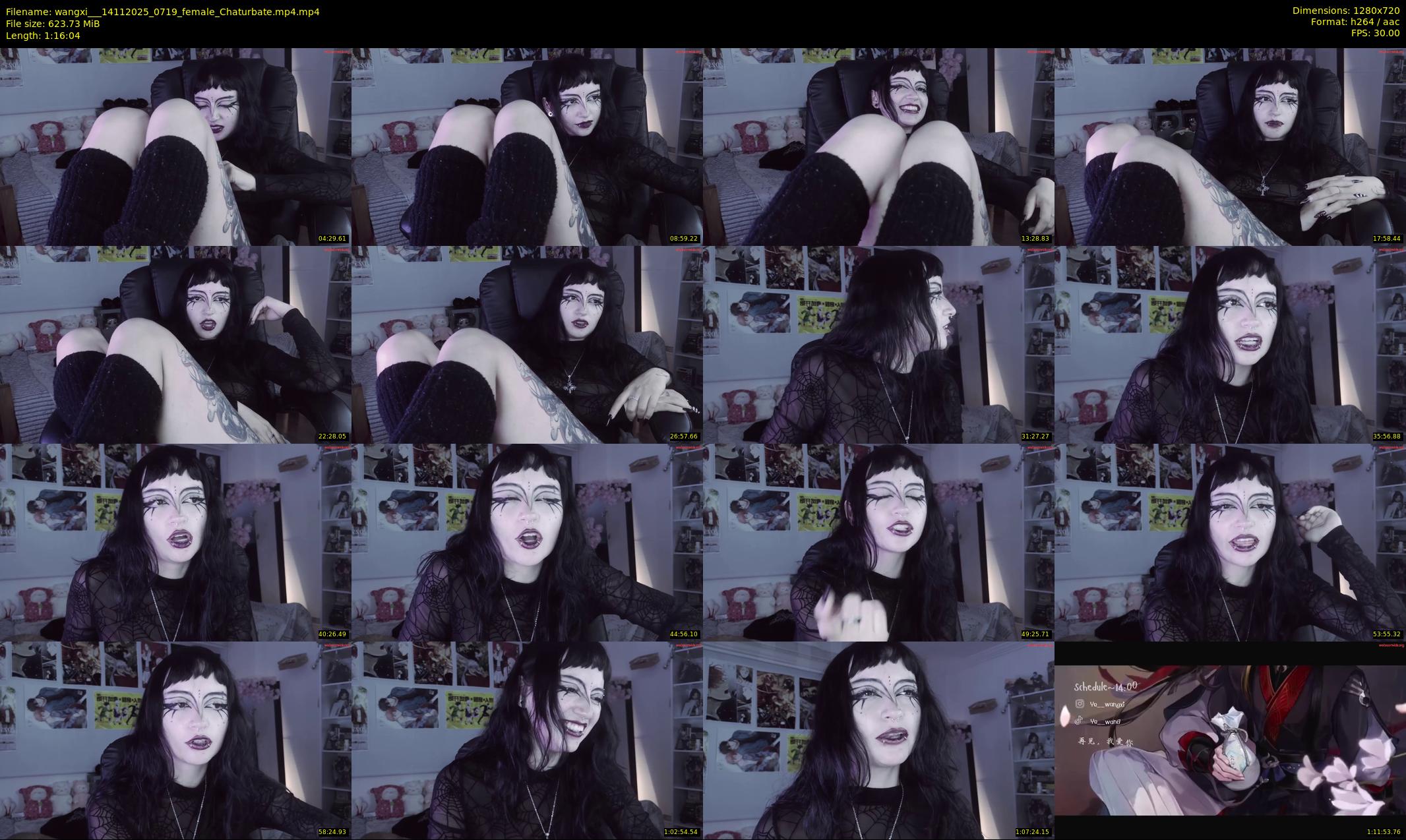 wangxi__ — 77 minute Chaturbate female cam show recording, 720p, Nov 14, 2025