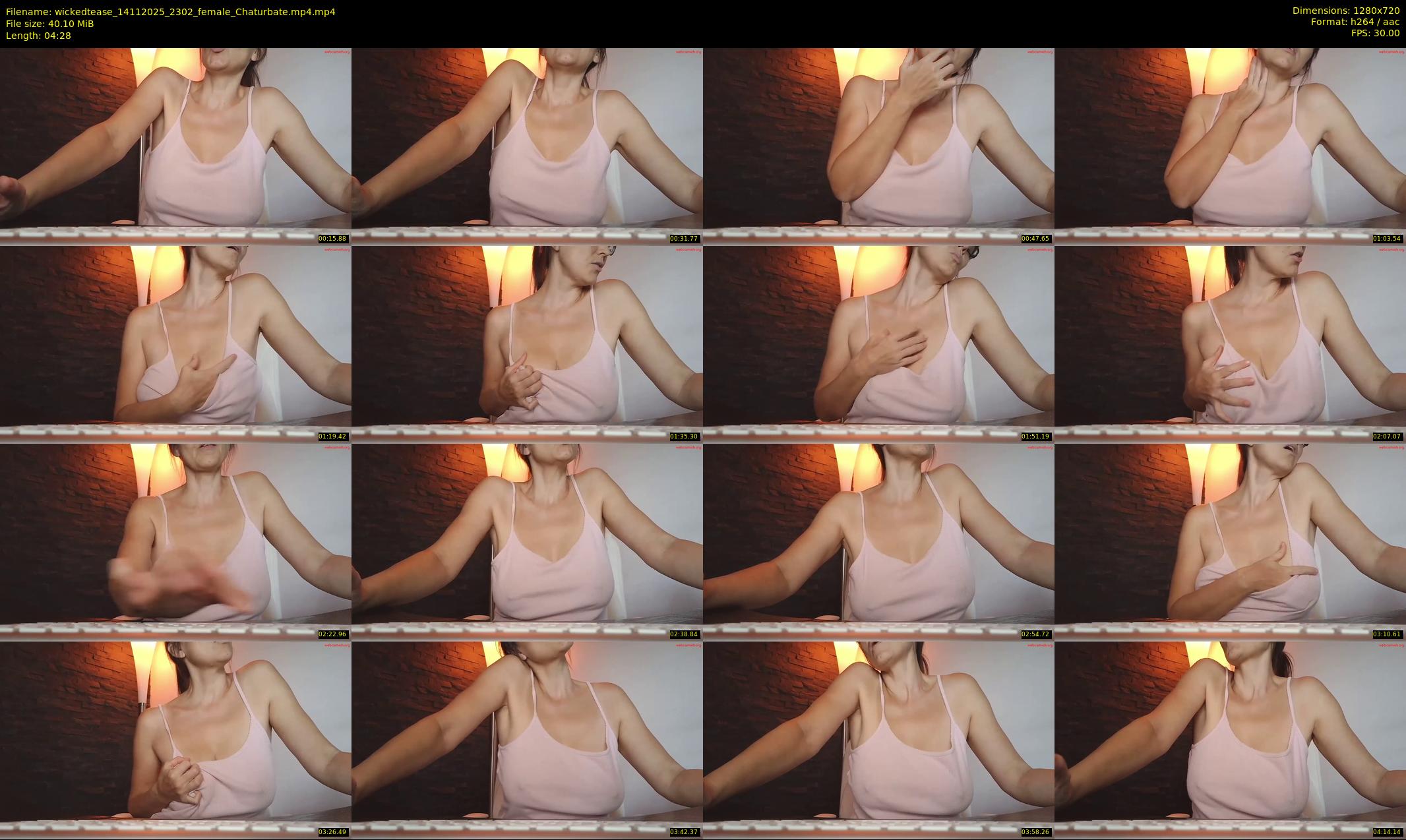 wickedtease — 5 minute Chaturbate female cam show recording, 720p, Nov 14, 2025