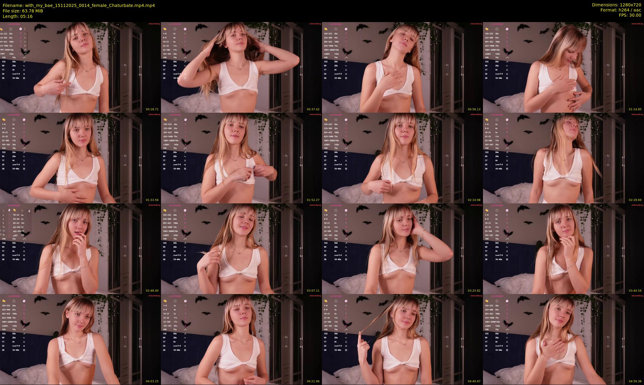 with_my_bae — 6 minute Chaturbate female cam show recording, 720p, Nov 15, 2025