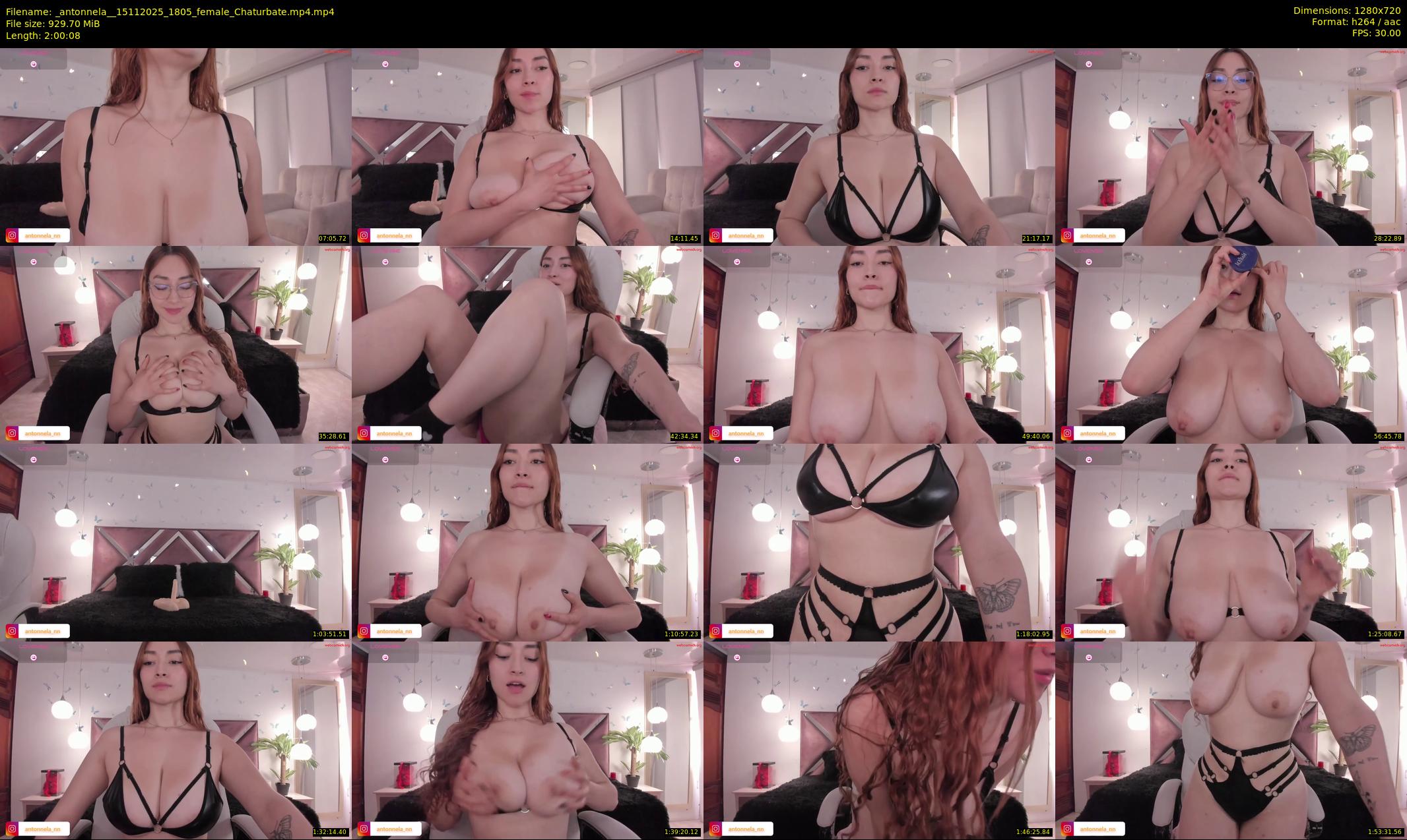 _antonnela_ — 121 minute Chaturbate female cam show recording, 720p, Nov 15, 2025