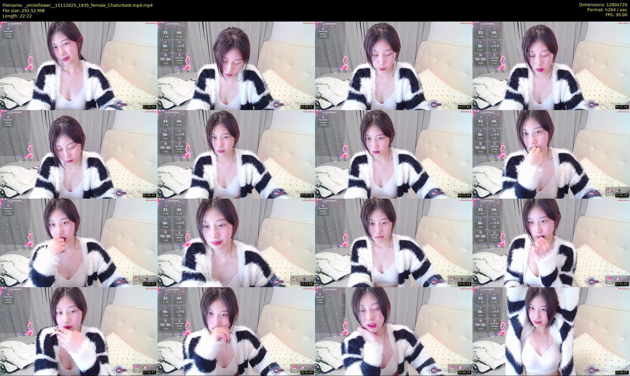 _smileflower_ — 23 minute Chaturbate female cam show recording, 720p, Nov 15, 2025
