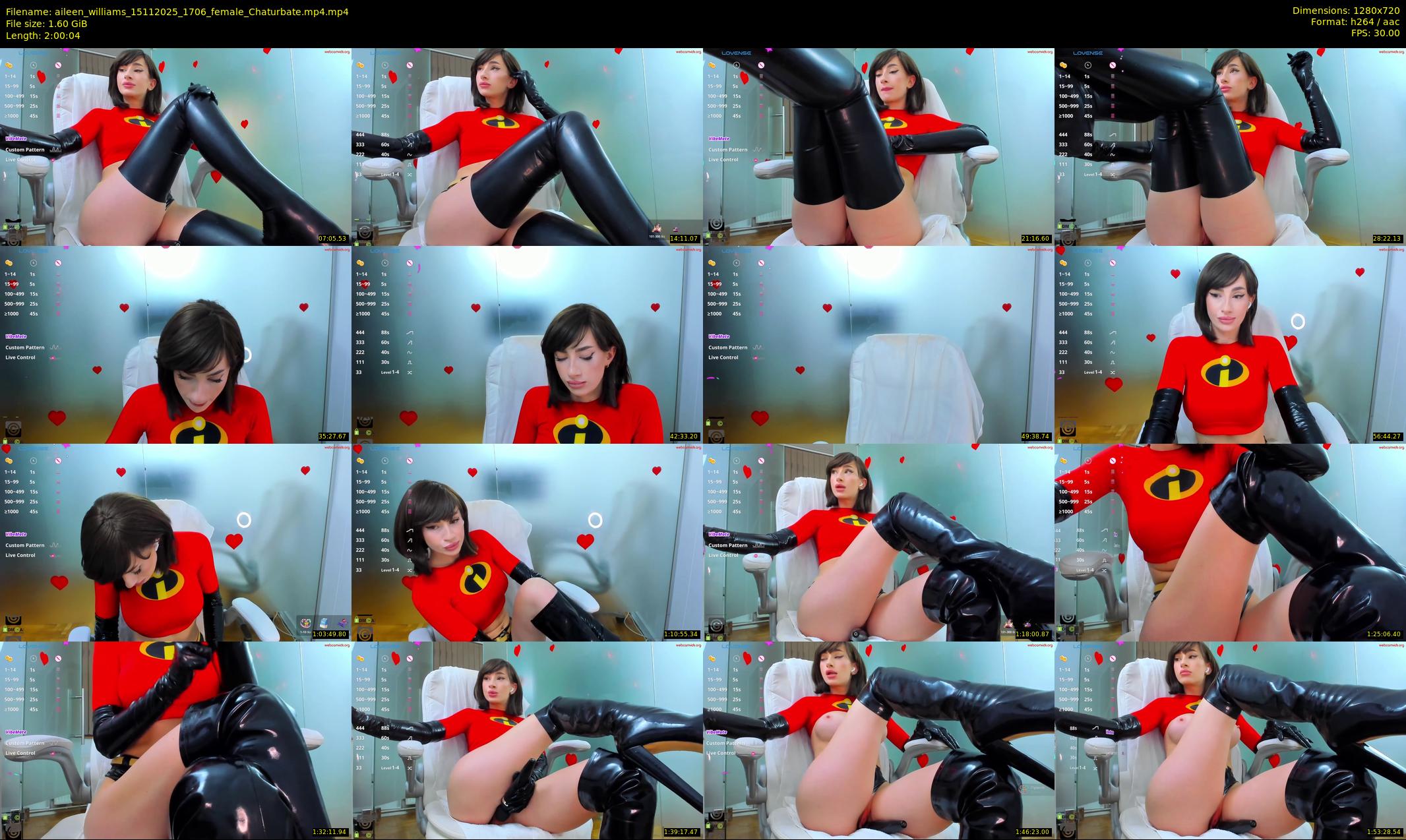 aileen_williams — 121 minute Chaturbate female cam show recording, 720p, Nov 15, 2025