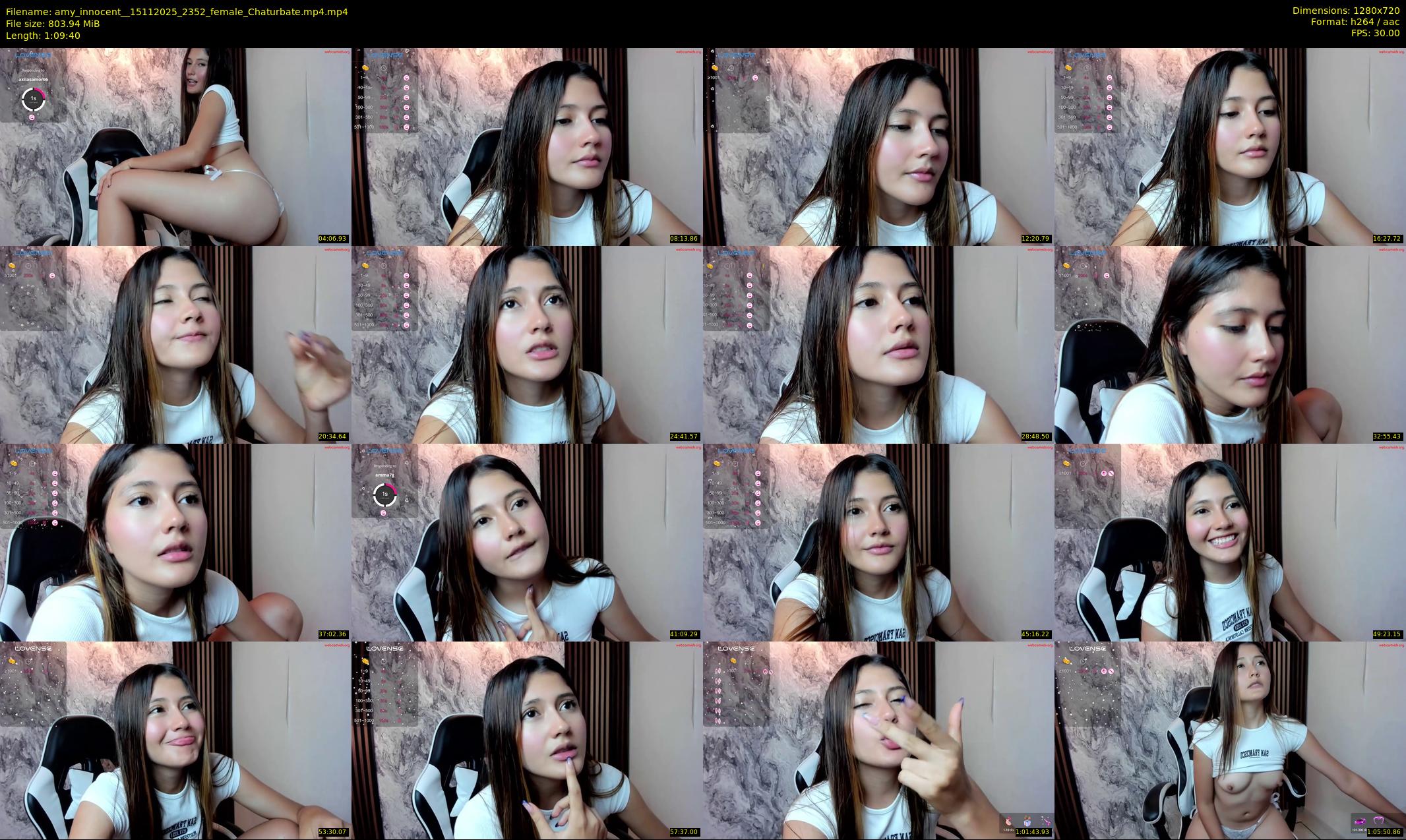 amy_innocent_ — 70 minute Chaturbate female cam show recording, 720p, Nov 15, 2025