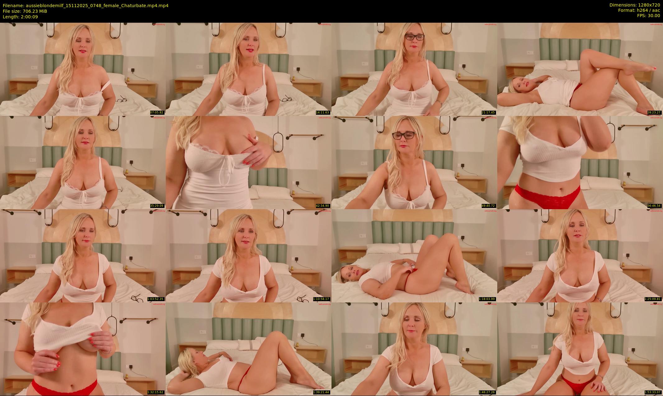aussieblondemilf — 121 minute Chaturbate female cam show recording, 720p, Nov 15, 2025