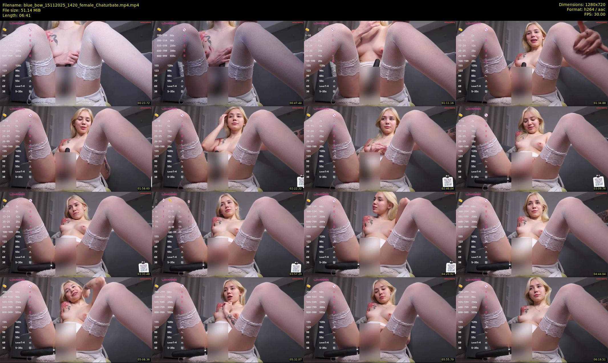 blue_bow — 7 minute Chaturbate female cam show recording, 720p, Nov 15, 2025