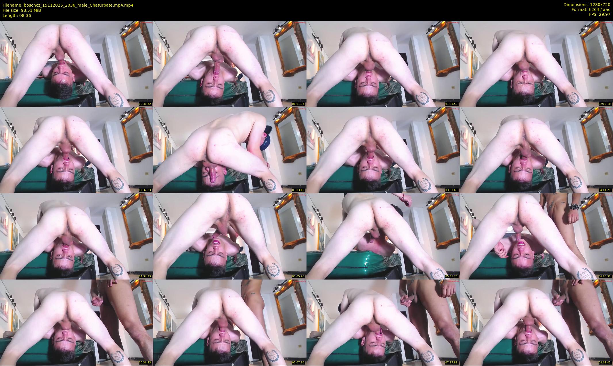 boschcz — 9 minute Chaturbate male cam show recording, 720p, Nov 15, 2025