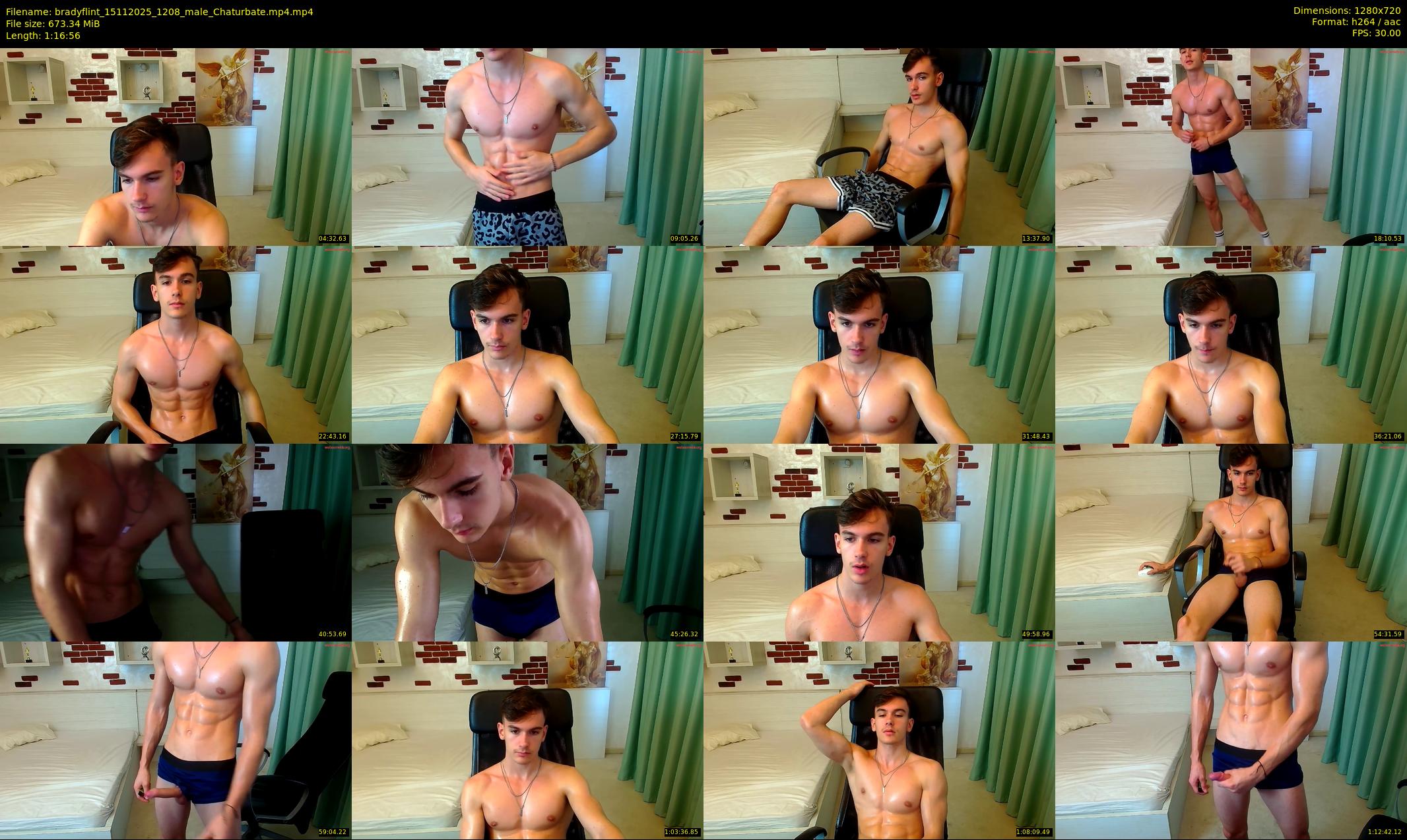 bradyflint — 77 minute Chaturbate male cam show recording, 720p, Nov 15, 2025