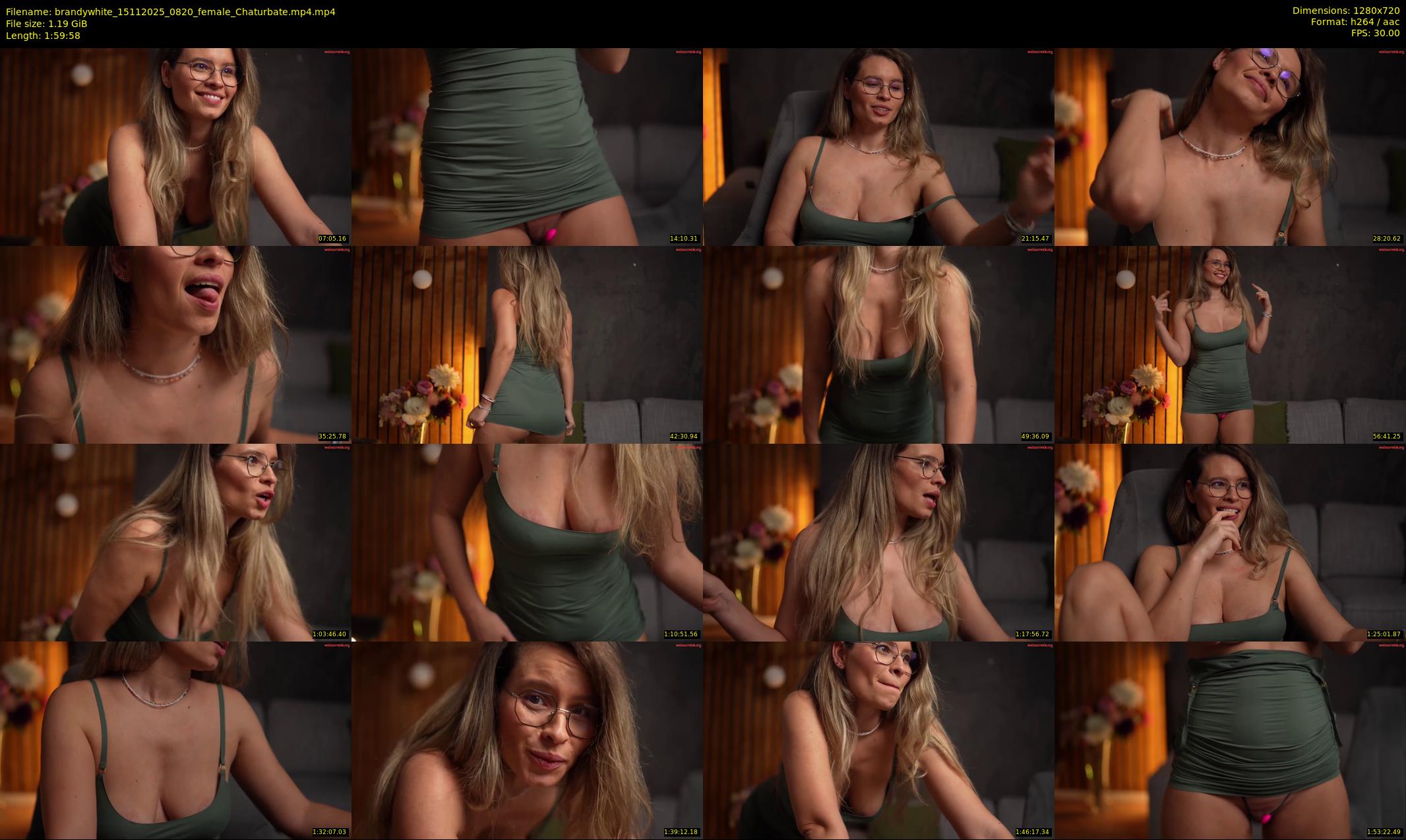 brandywhite — 120 minute Chaturbate female cam show recording, 720p, Nov 15, 2025