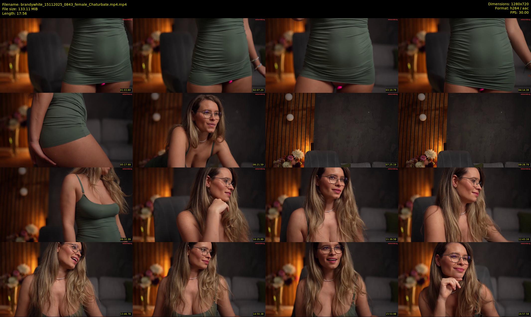 brandywhite — 18 minute Chaturbate female cam show recording, 720p, Nov 15, 2025