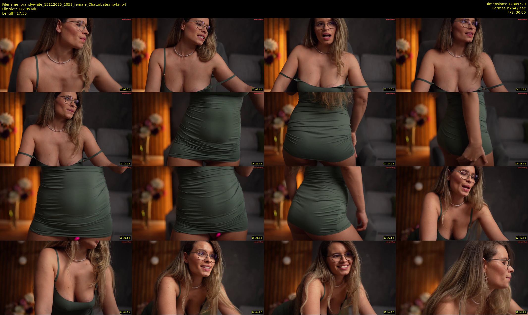 brandywhite — 18 minute Chaturbate female cam show recording, 720p, Nov 15, 2025