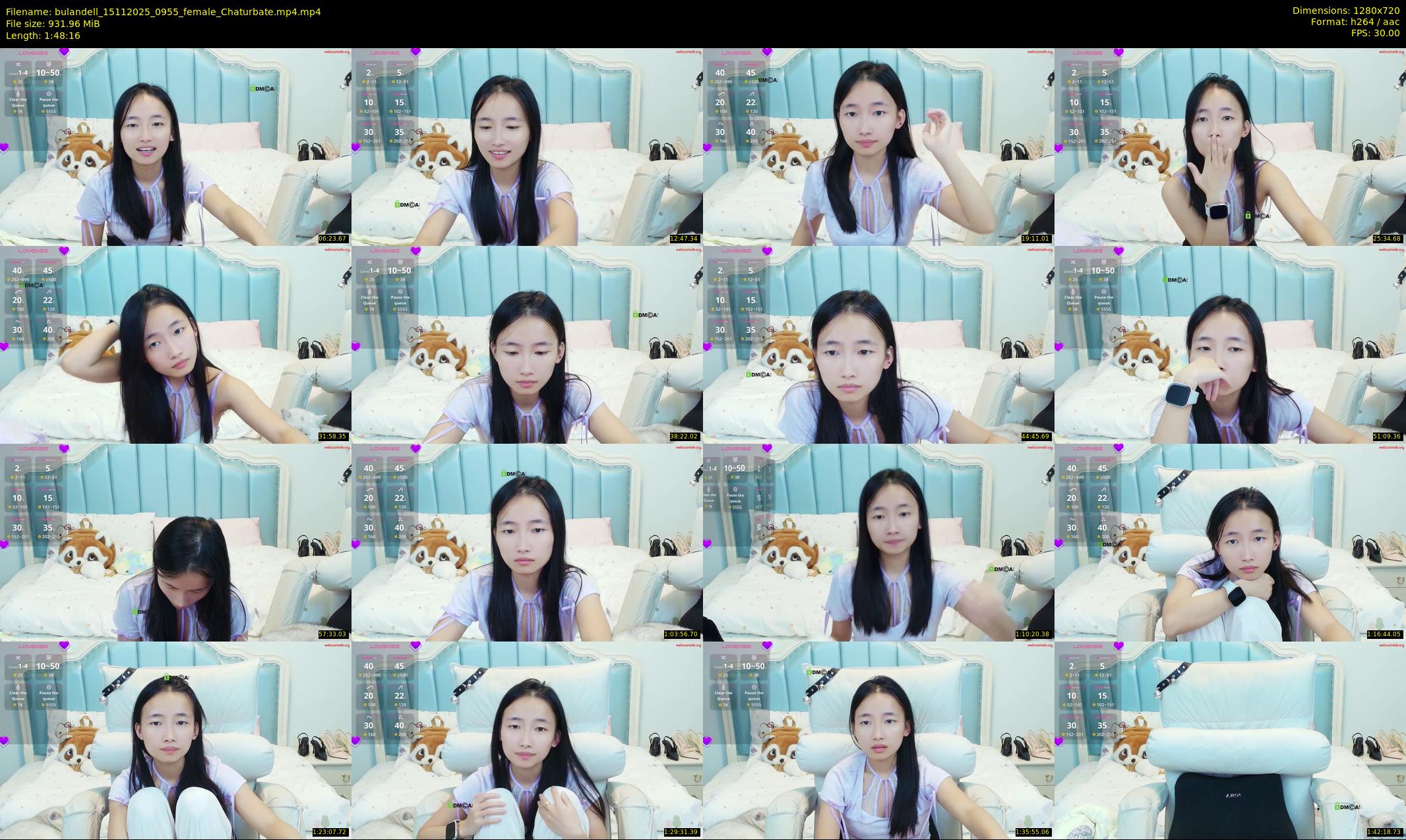bulandell — 109 minute Chaturbate female cam show recording, 720p, Nov 15, 2025