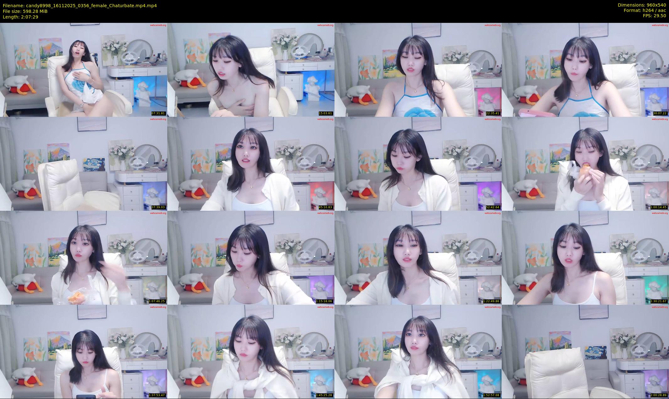candy8998 — 128 minute Chaturbate female cam show recording, 480p, Nov 16, 2025