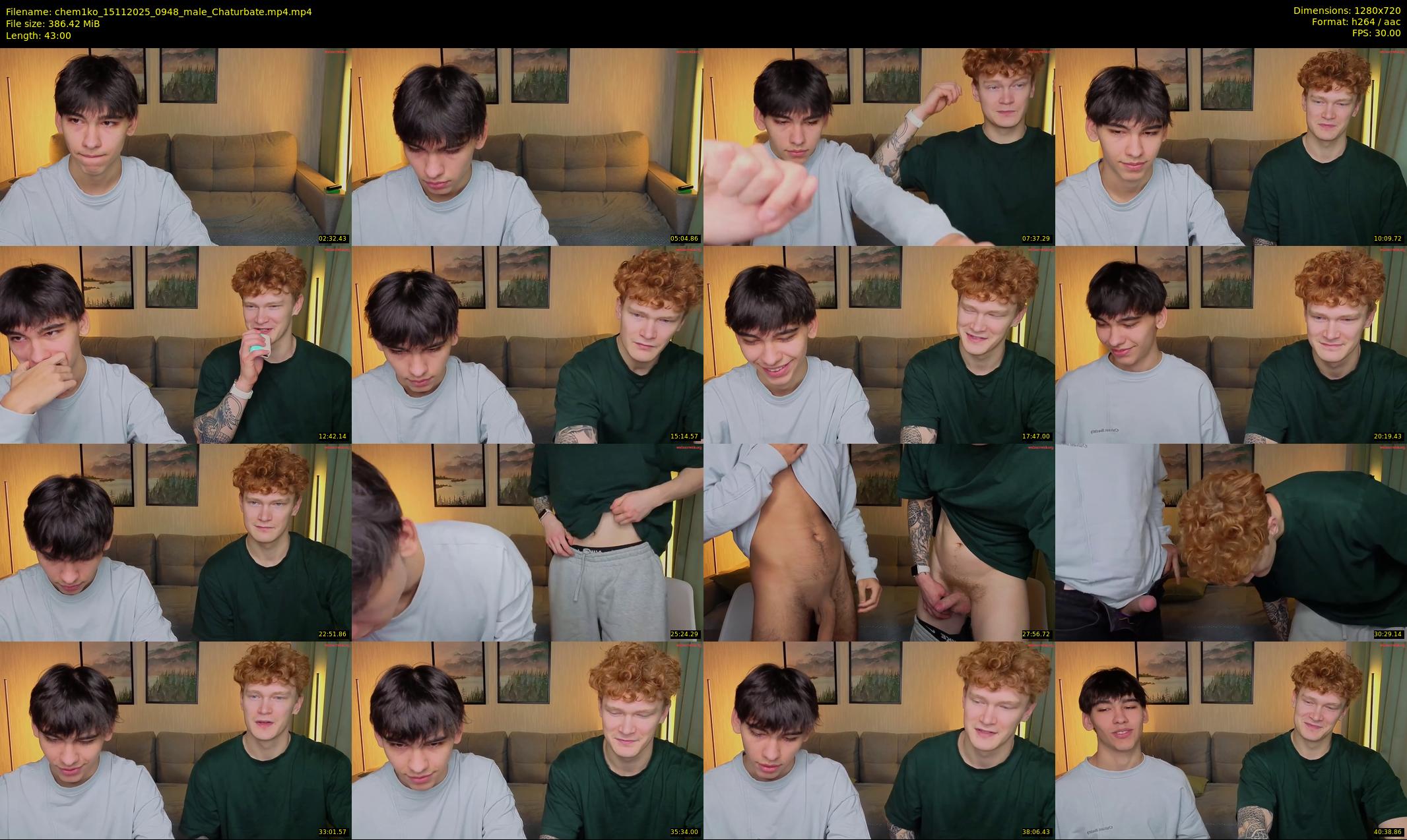 chem1ko — 43 minute Chaturbate male cam show recording, 720p, Nov 15, 2025