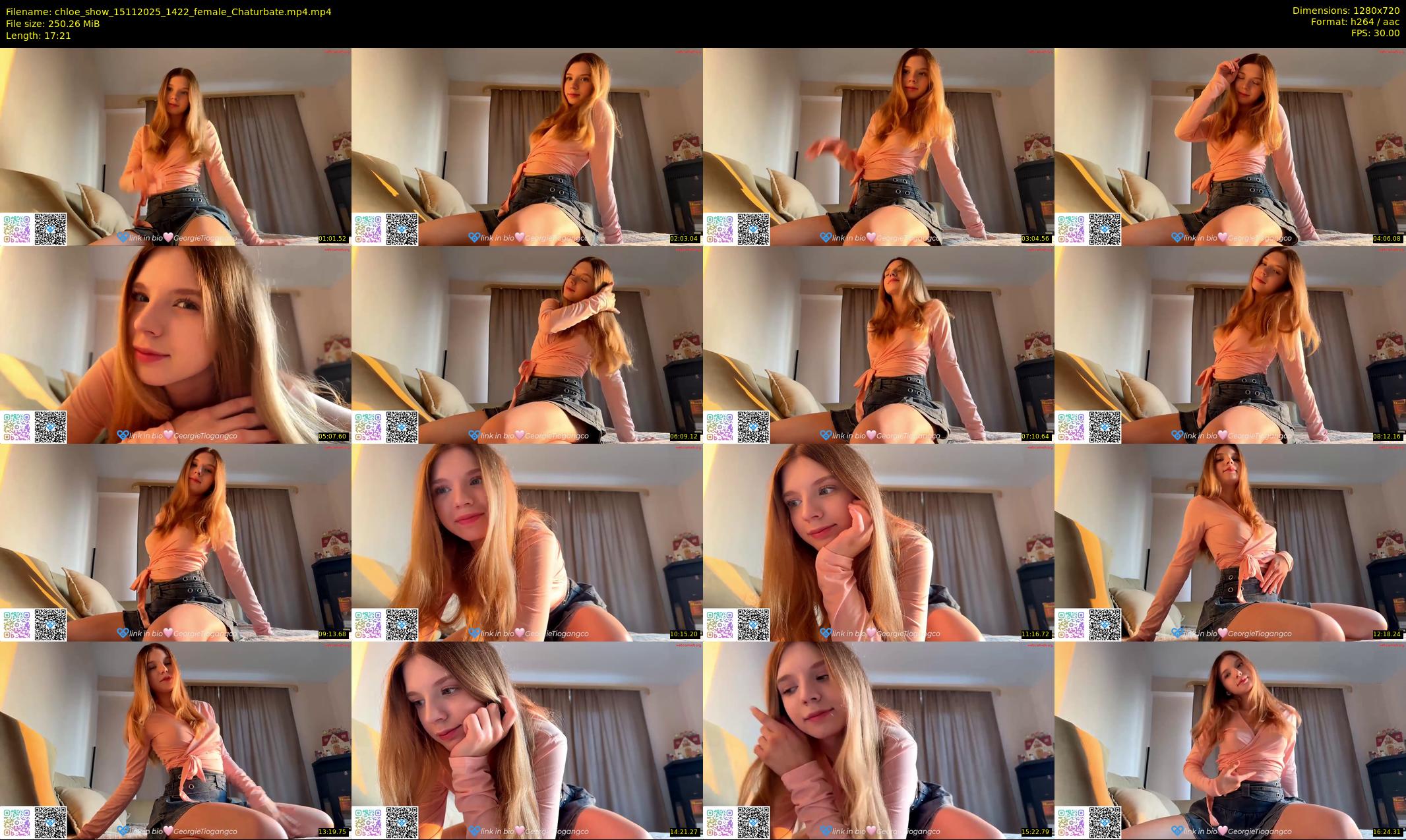 chloe_show — 18 minute Chaturbate female cam show recording, 720p, Nov 15, 2025