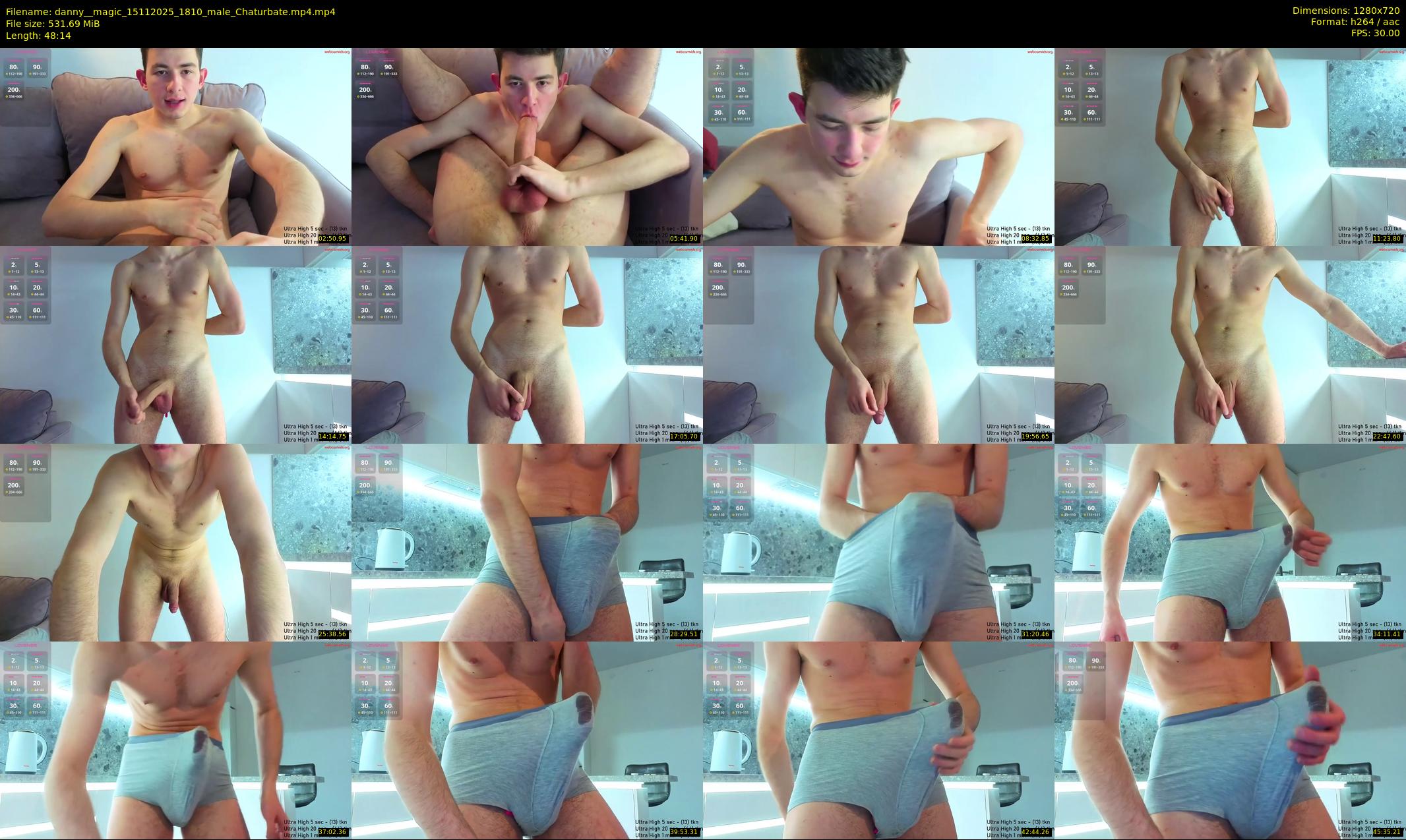 danny__magic — 49 minute Chaturbate male cam show recording, 720p, Nov 15, 2025