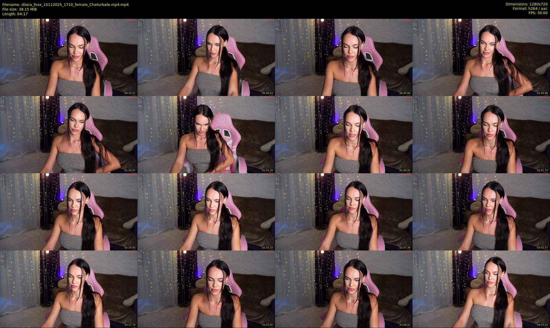 dilara_foxx — 5 minute Chaturbate female cam show recording, 720p, Nov 15, 2025