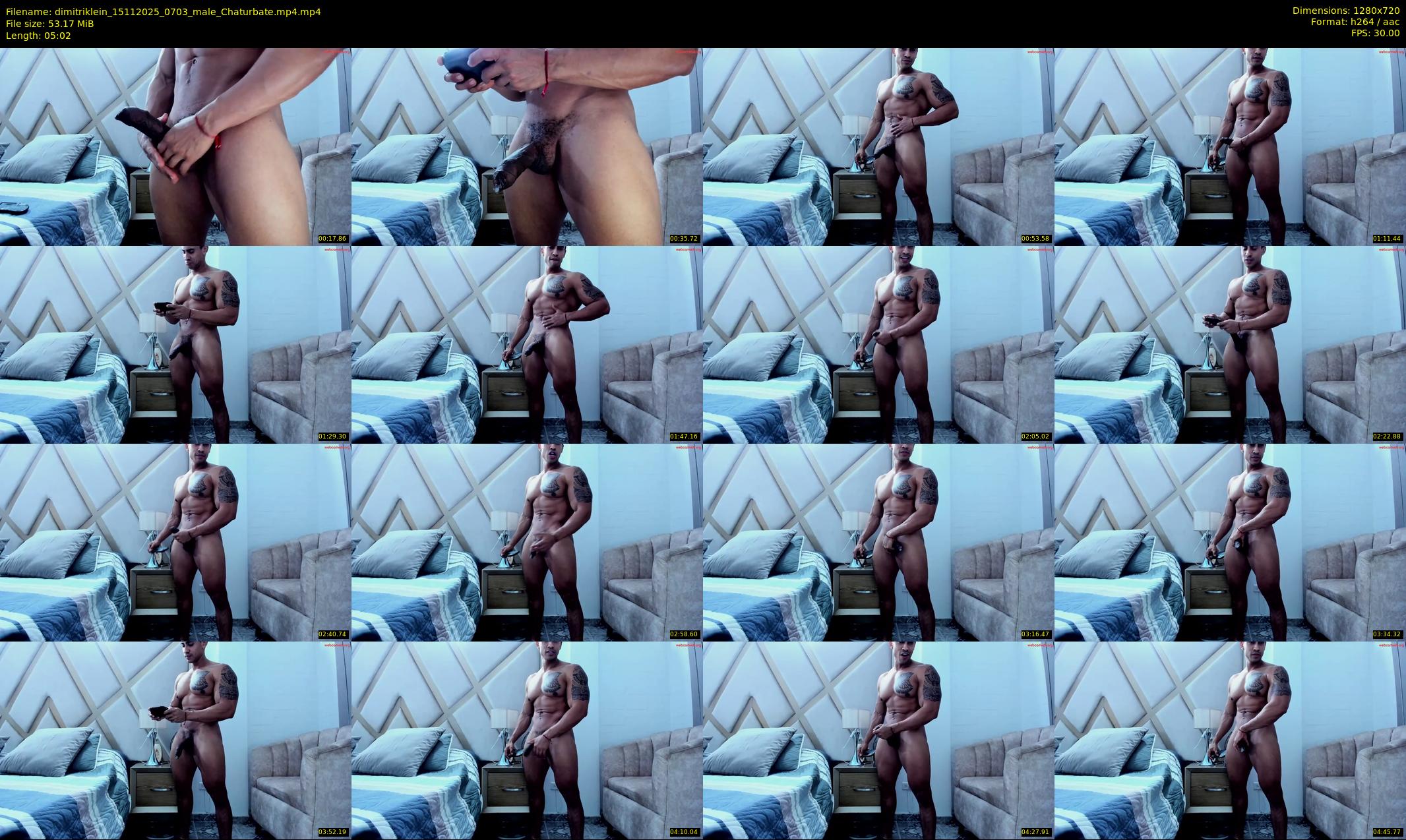 dimitriklein — 6 minute Chaturbate male cam show recording, 720p, Nov 15, 2025