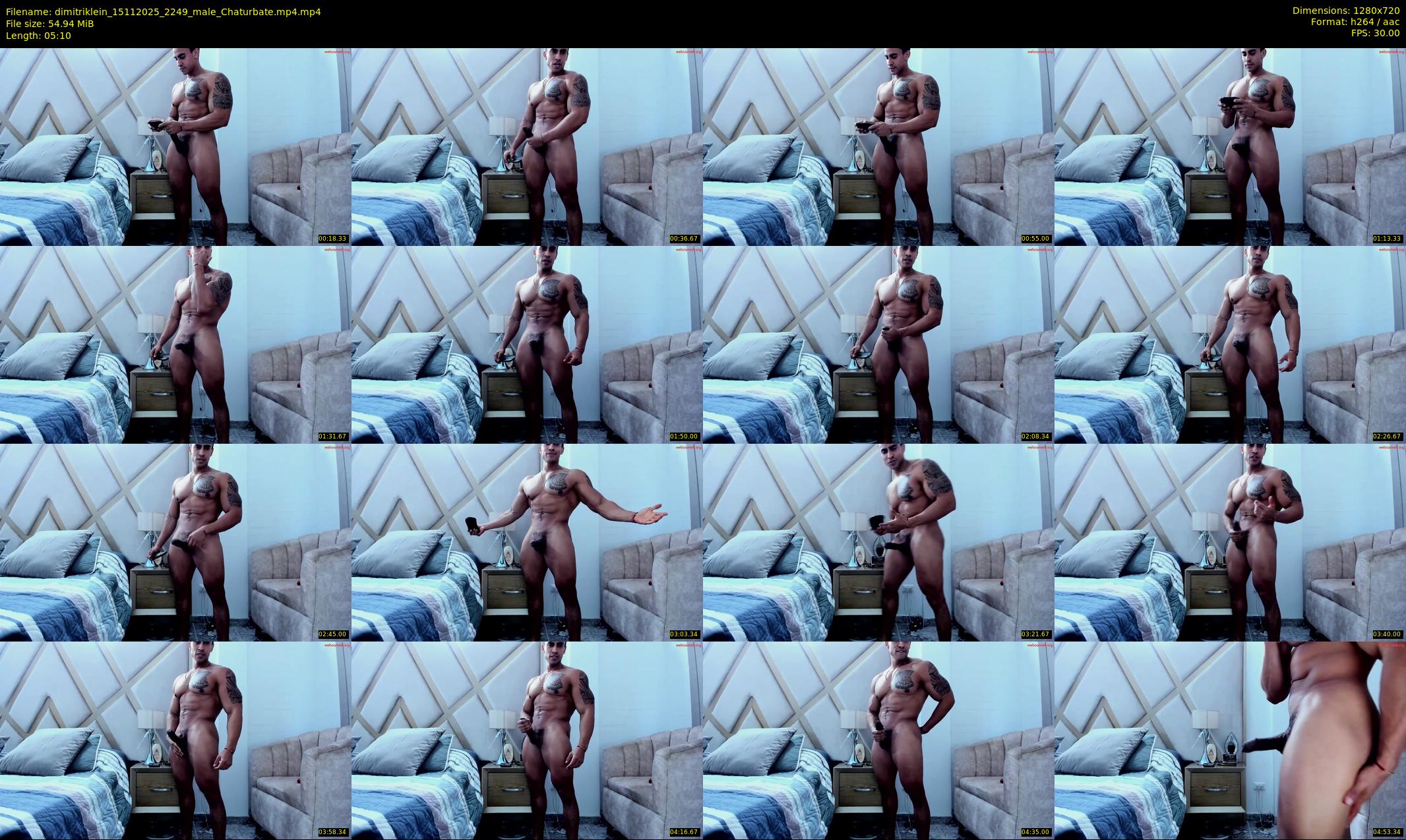 dimitriklein — 6 minute Chaturbate male cam show recording, 720p, Nov 15, 2025