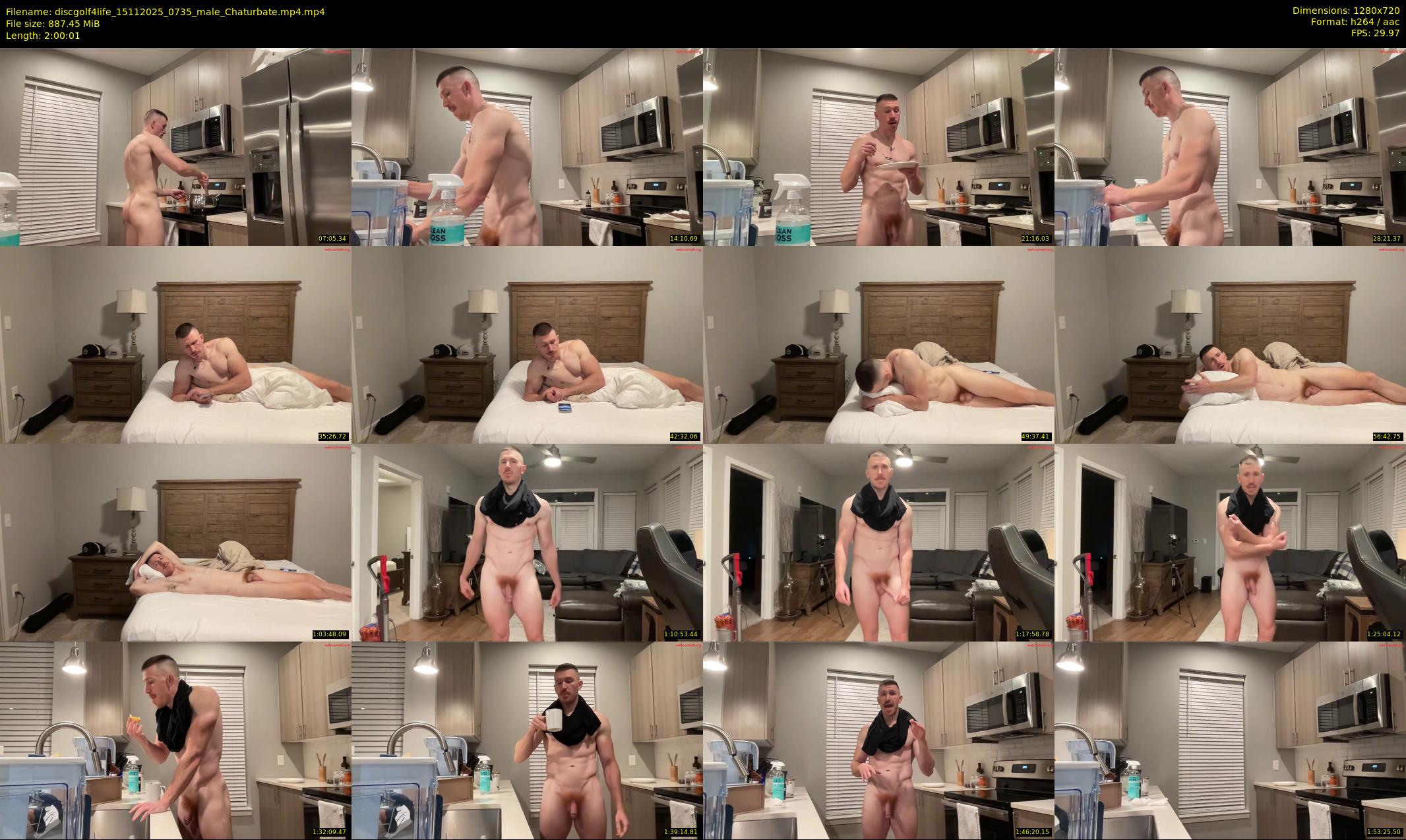discgolf4life — 121 minute Chaturbate male cam show recording, 720p, Nov 15, 2025