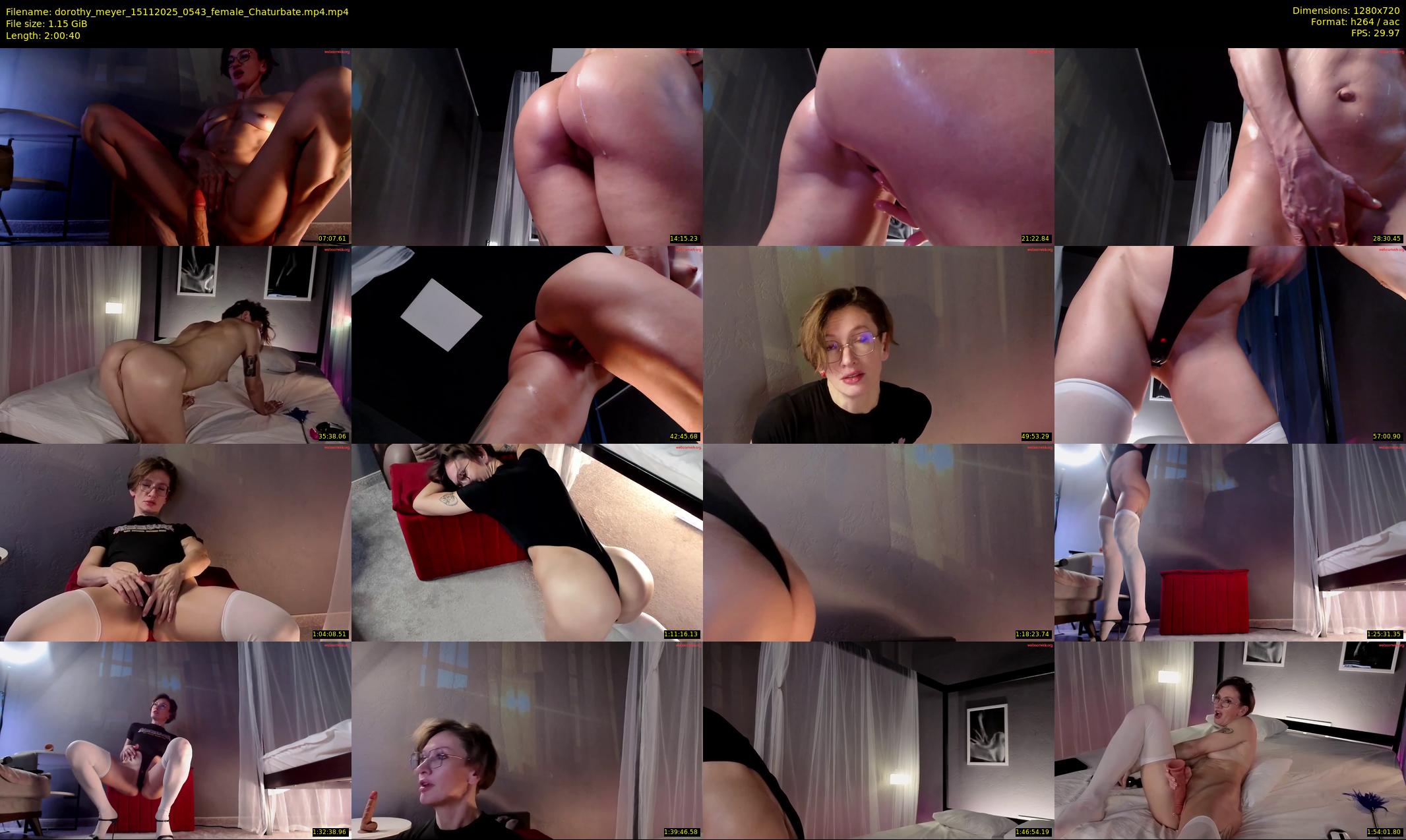 dorothy_meyer — 121 minute Chaturbate female cam show recording, 720p, Nov 15, 2025
