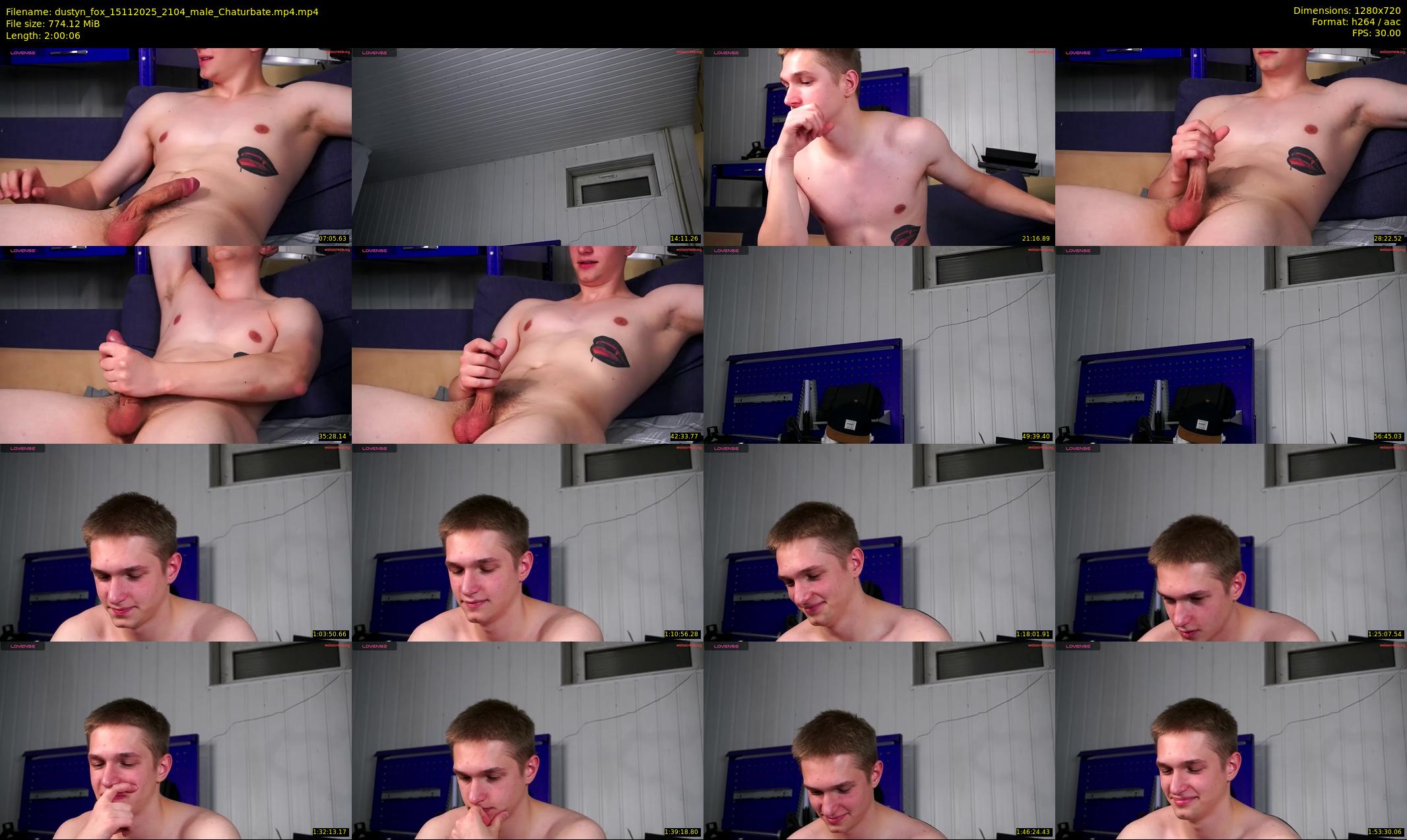 dustyn_fox — 121 minute Chaturbate male cam show recording, 720p, Nov 15, 2025