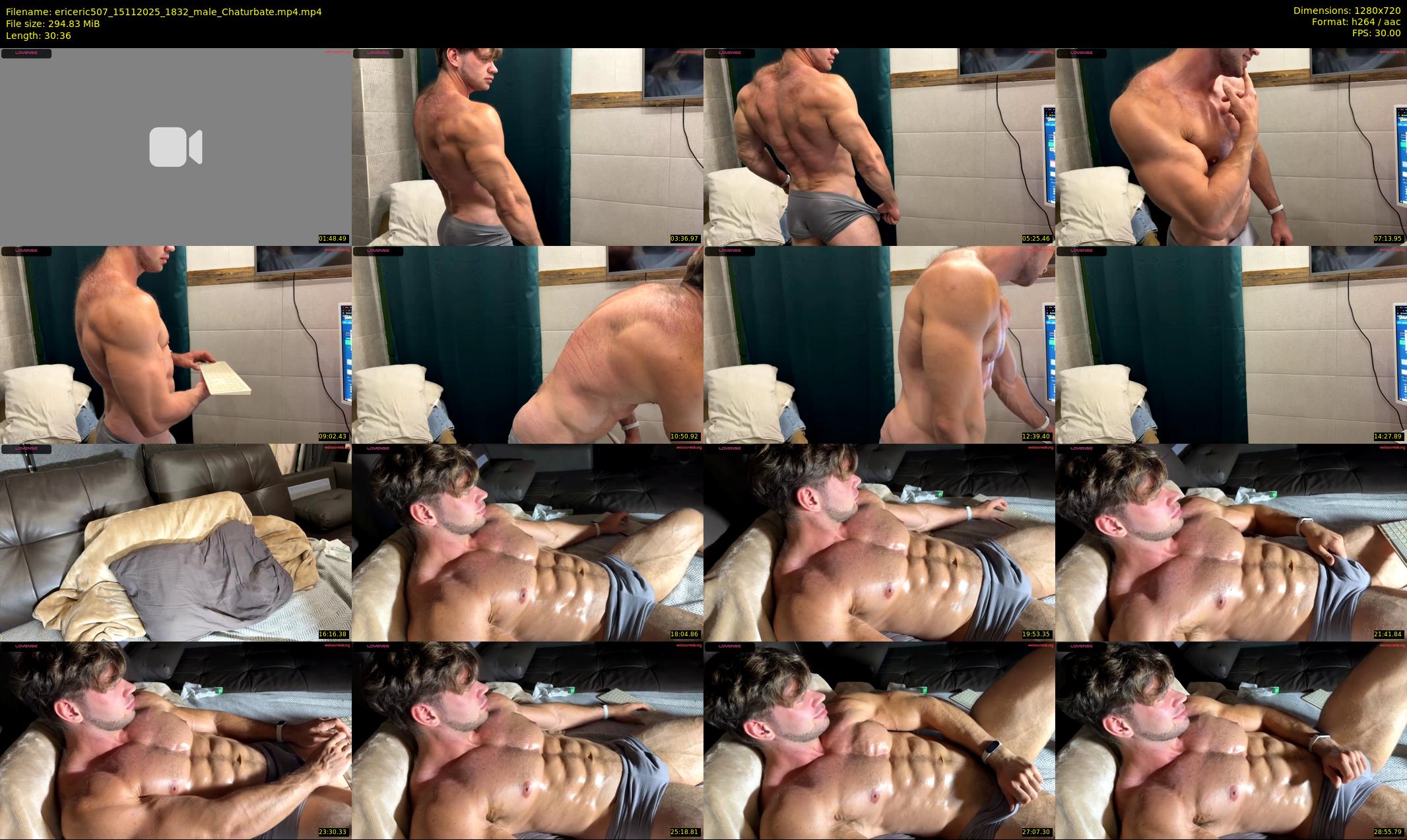 ericeric507 — 31 minute Chaturbate male cam show recording, 720p, Nov 15, 2025