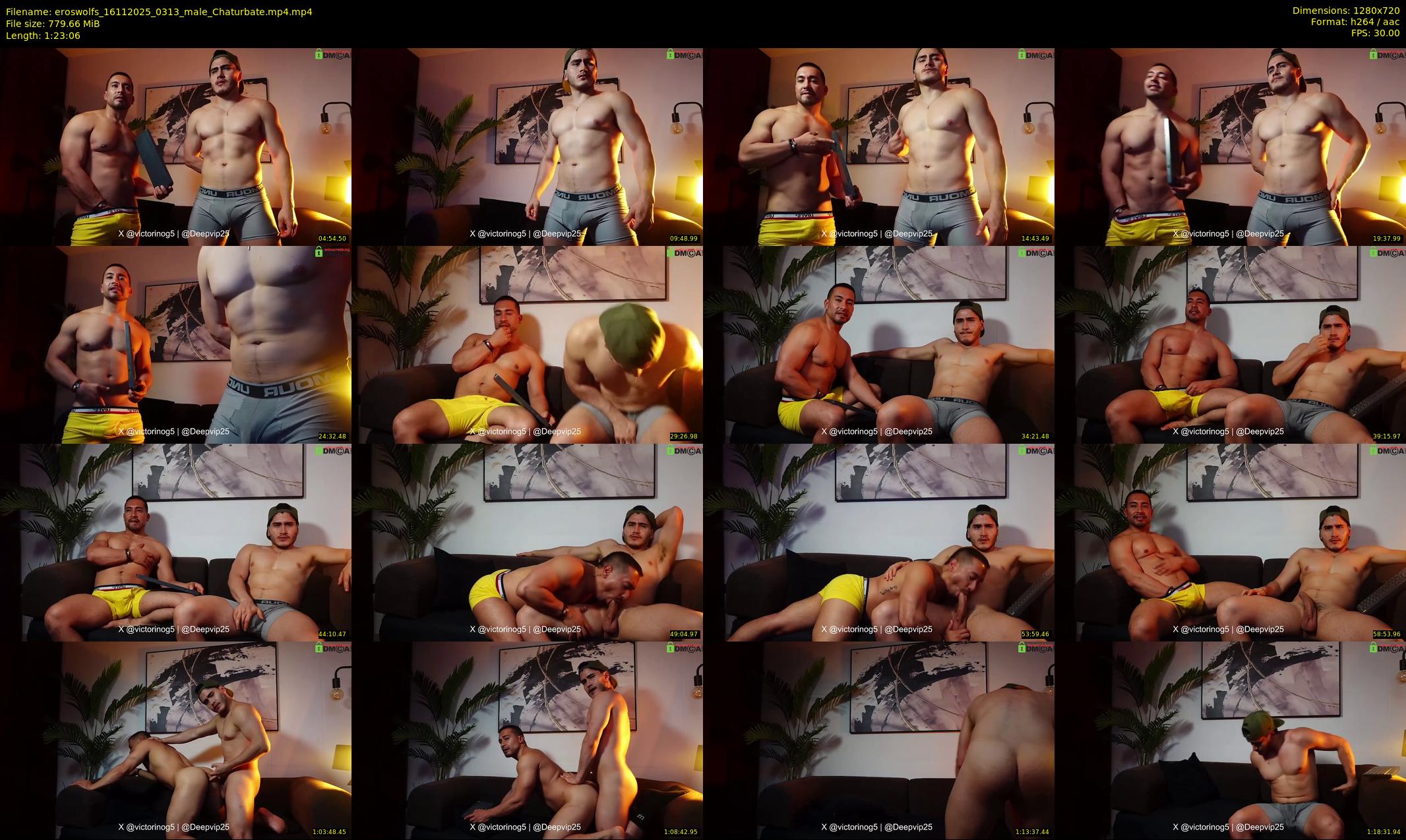 eroswolfs — 84 minute Chaturbate male cam show recording, 720p, Nov 16, 2025