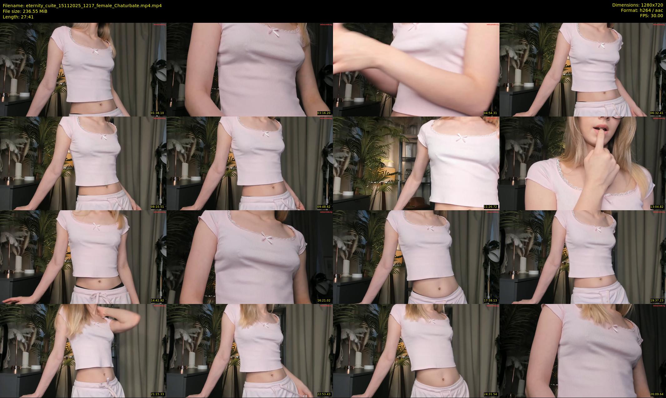 eternity_cuite — 28 minute Chaturbate female cam show recording, 720p, Nov 15, 2025