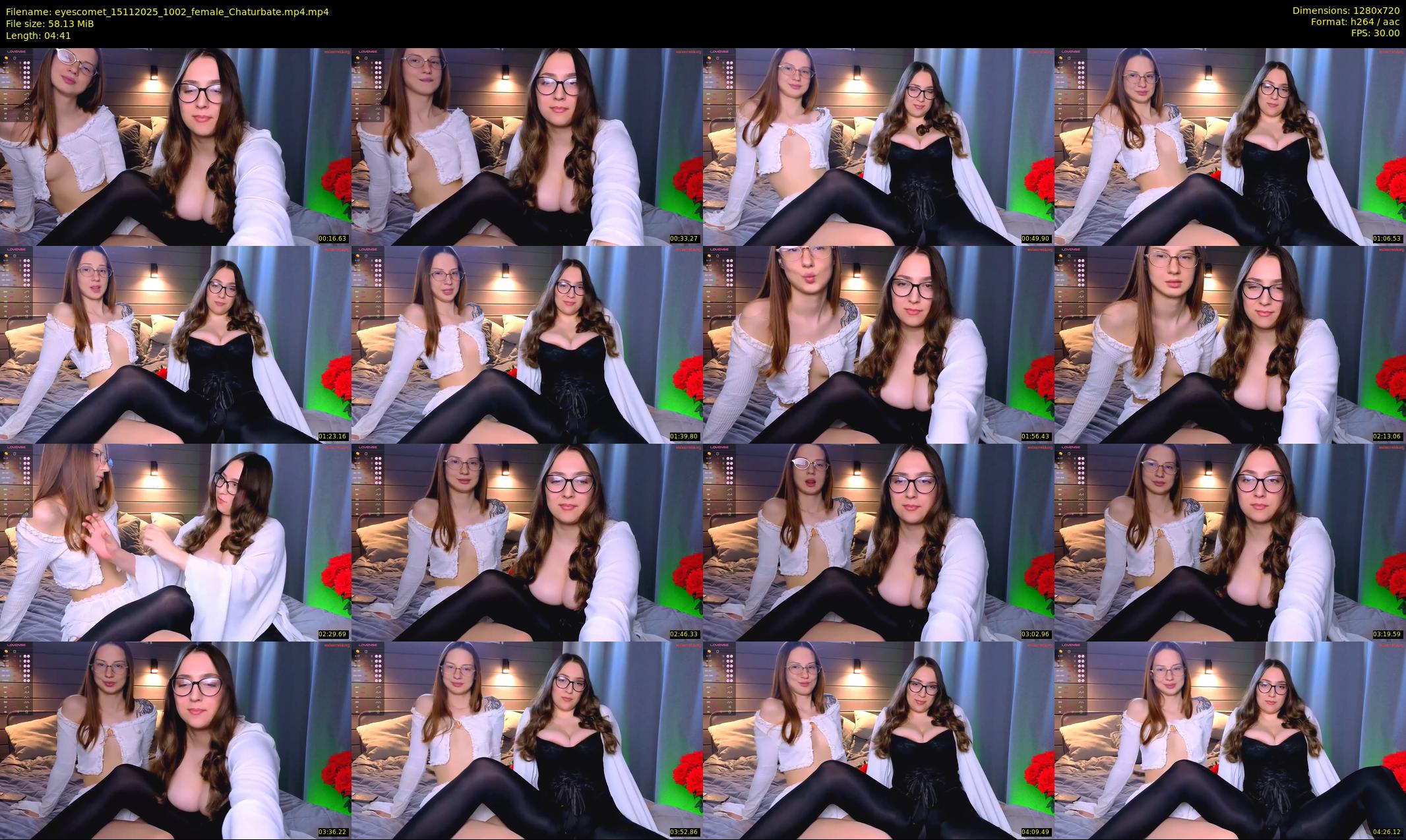 eyescomet — 5 minute Chaturbate female cam show recording, 720p, Nov 15, 2025