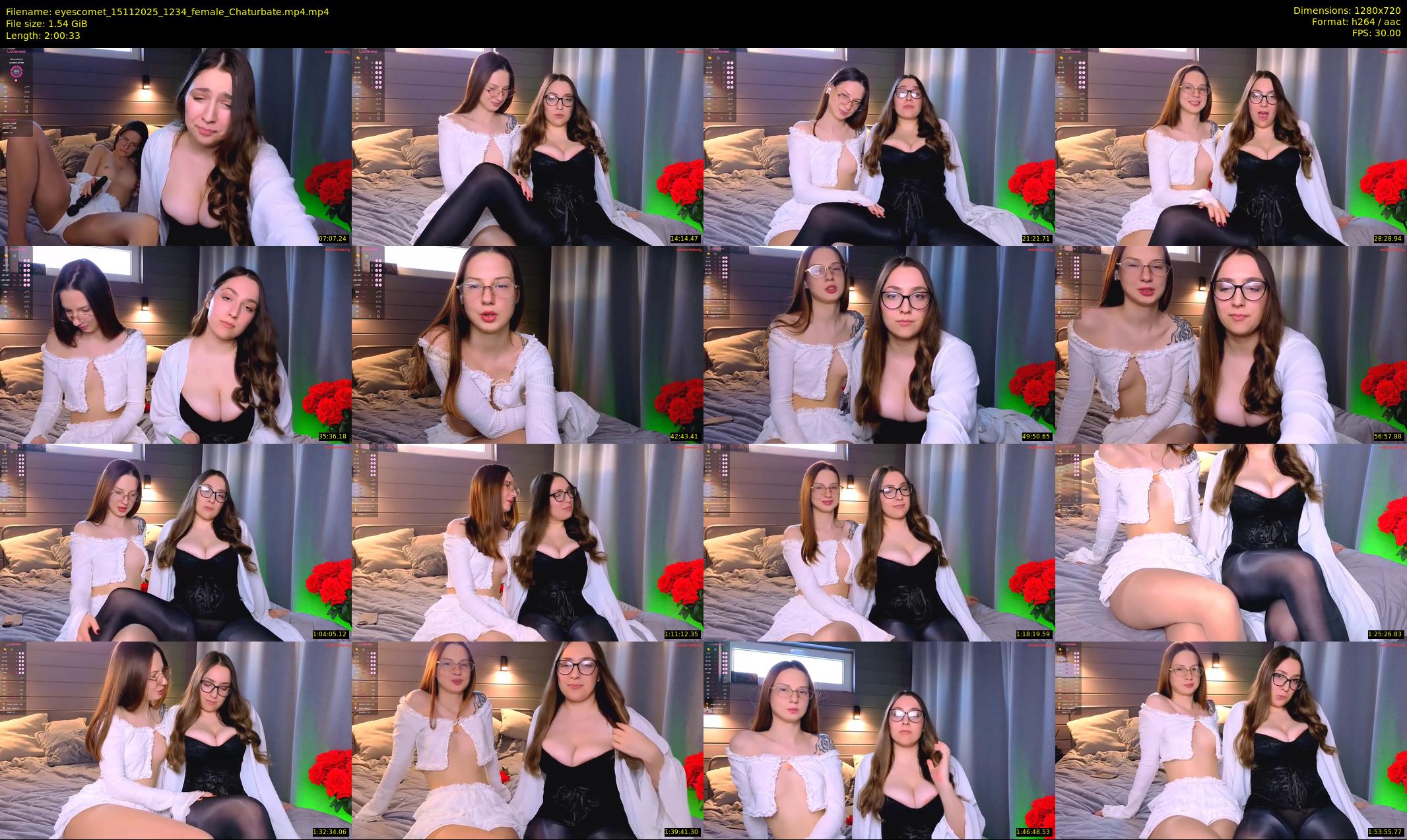 eyescomet — 121 minute Chaturbate female cam show recording, 720p, Nov 15, 2025