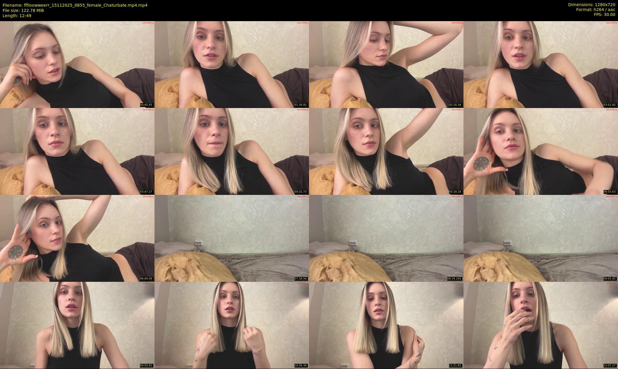 fflloowweerr — 13 minute Chaturbate couple cam show recording, 720p, Nov 15, 2025