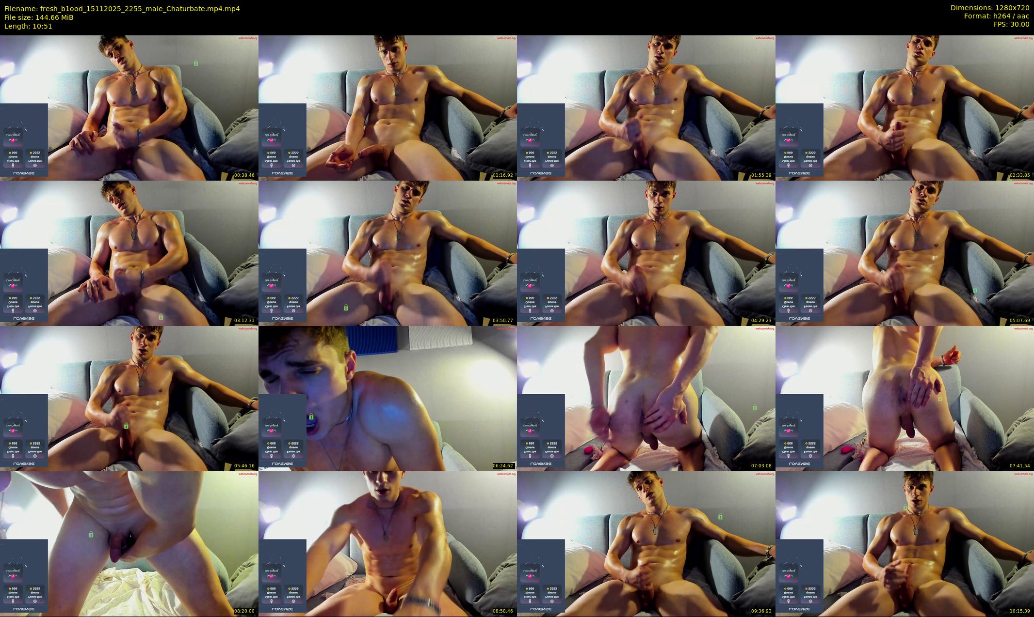 fresh_b1ood — 11 minute Chaturbate male cam show recording, 720p, Nov 15, 2025
