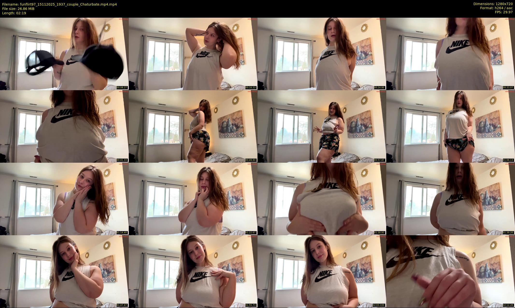 funflirt97 — 3 minute Chaturbate female cam show recording, 720p, Nov 15, 2025