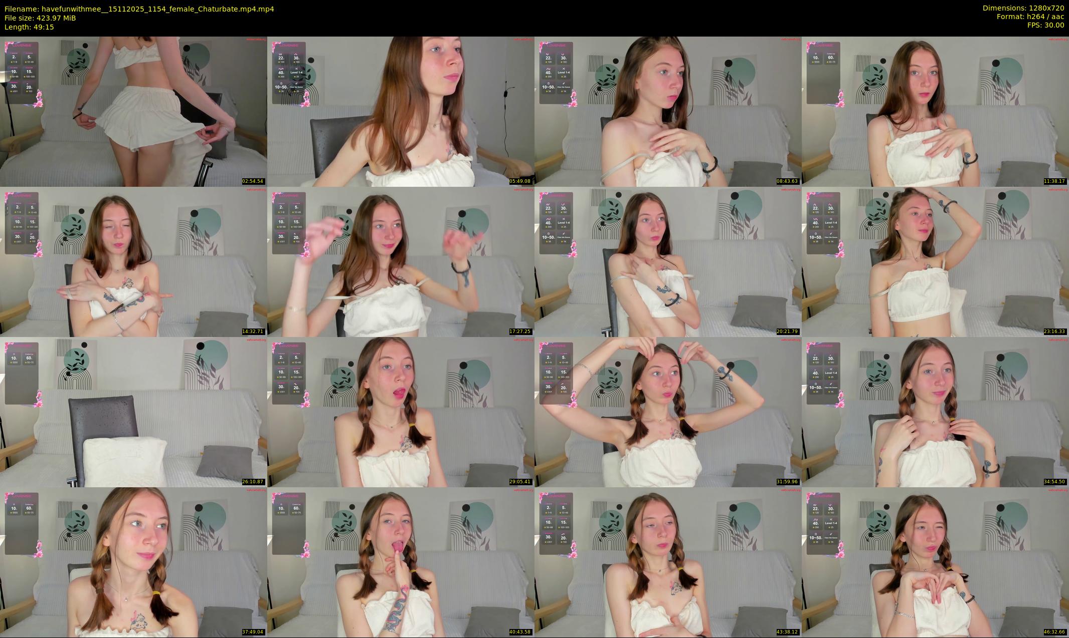havefunwithmee_ — 50 minute Chaturbate female cam show recording, 720p, Nov 15, 2025