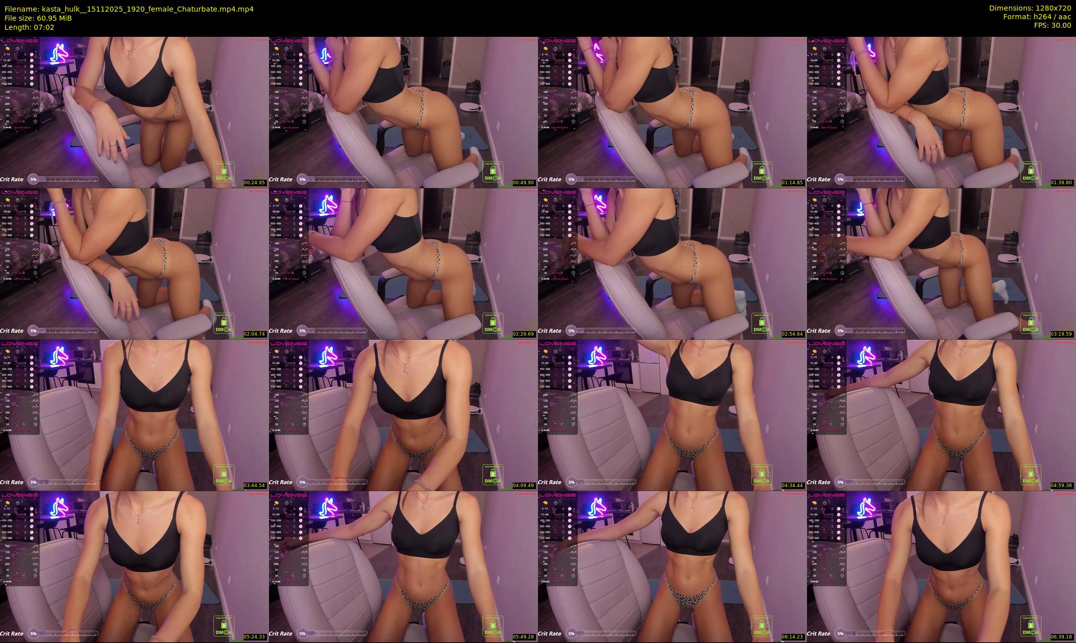 kasta_hulk_ — 8 minute Chaturbate female cam show recording, 720p, Nov 15, 2025