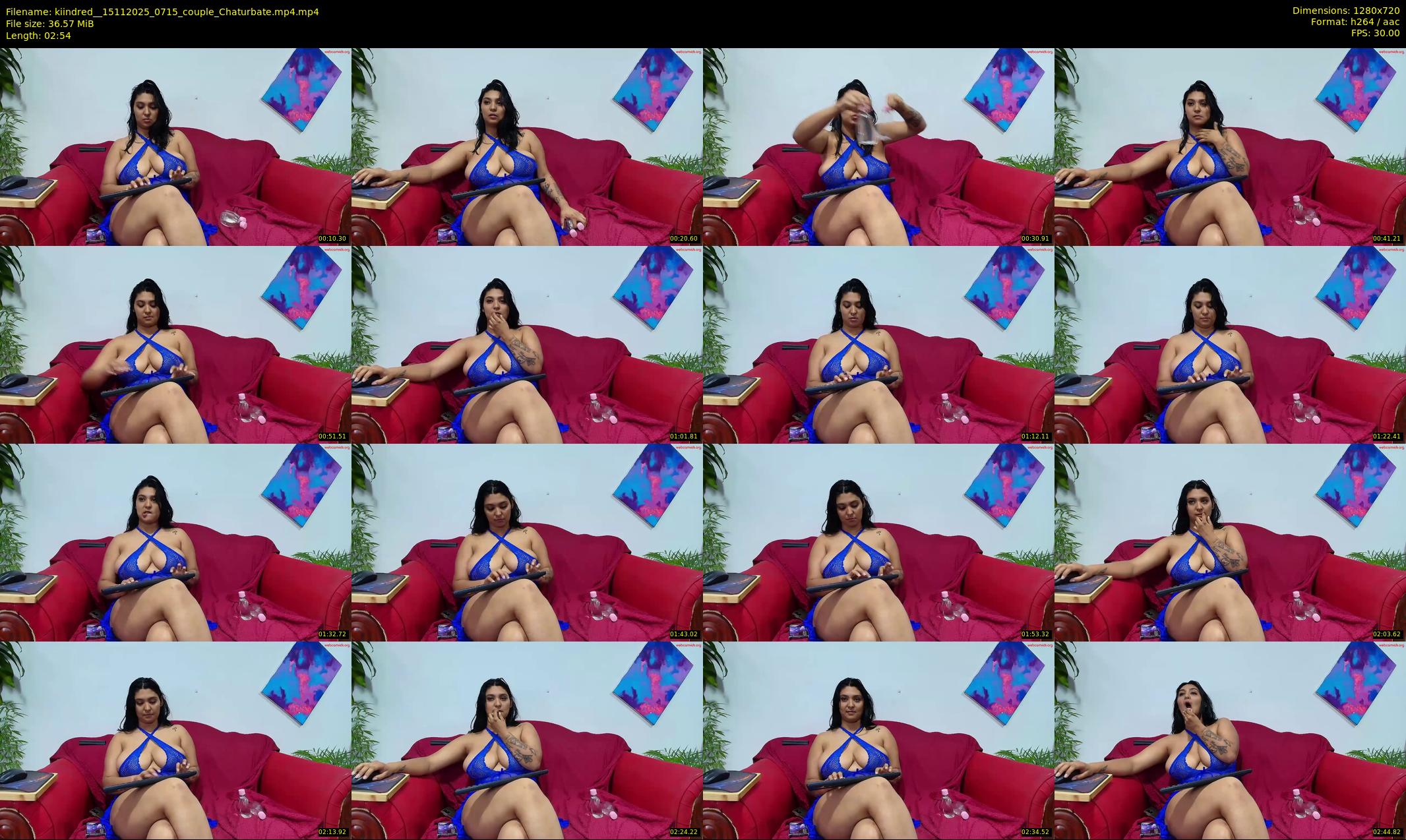 kiindred_ — 3 minute Chaturbate couple cam show recording, 720p, Nov 15, 2025