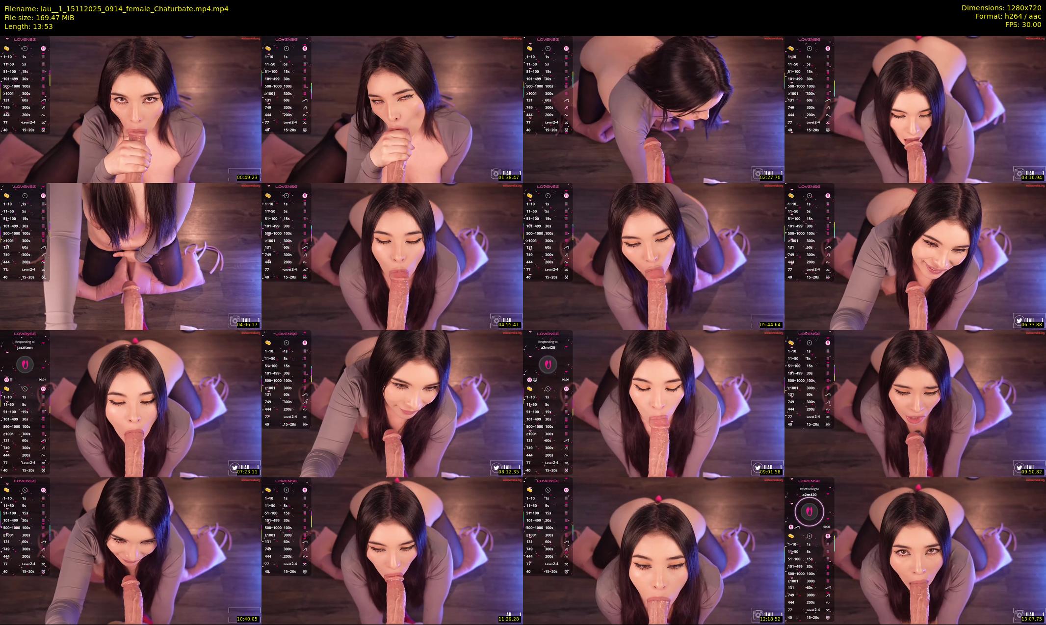 lau__1 — 14 minute Chaturbate female cam show recording, 720p, Nov 15, 2025