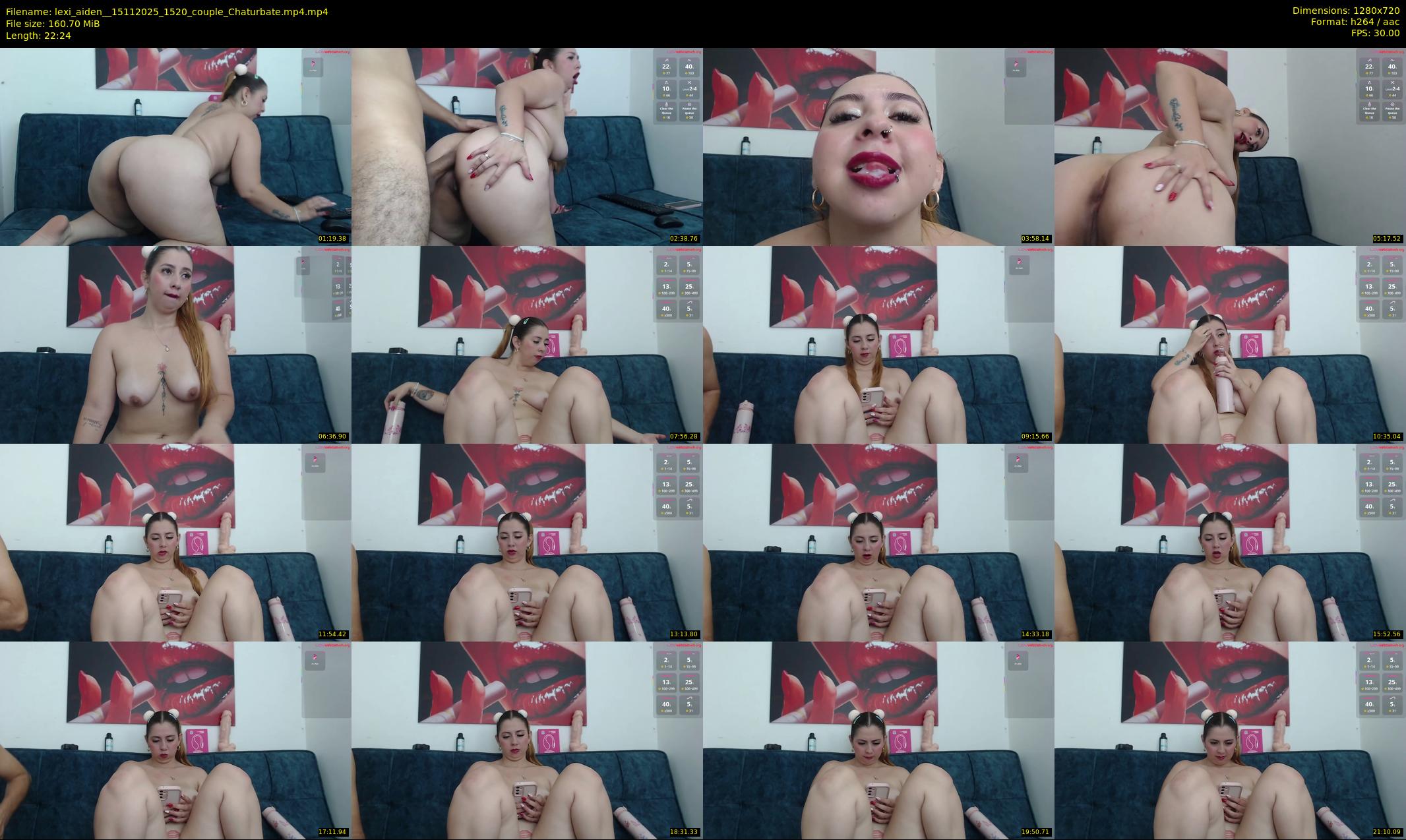 lexi_aiden_ — 23 minute Chaturbate couple cam show recording, 720p, Nov 15, 2025