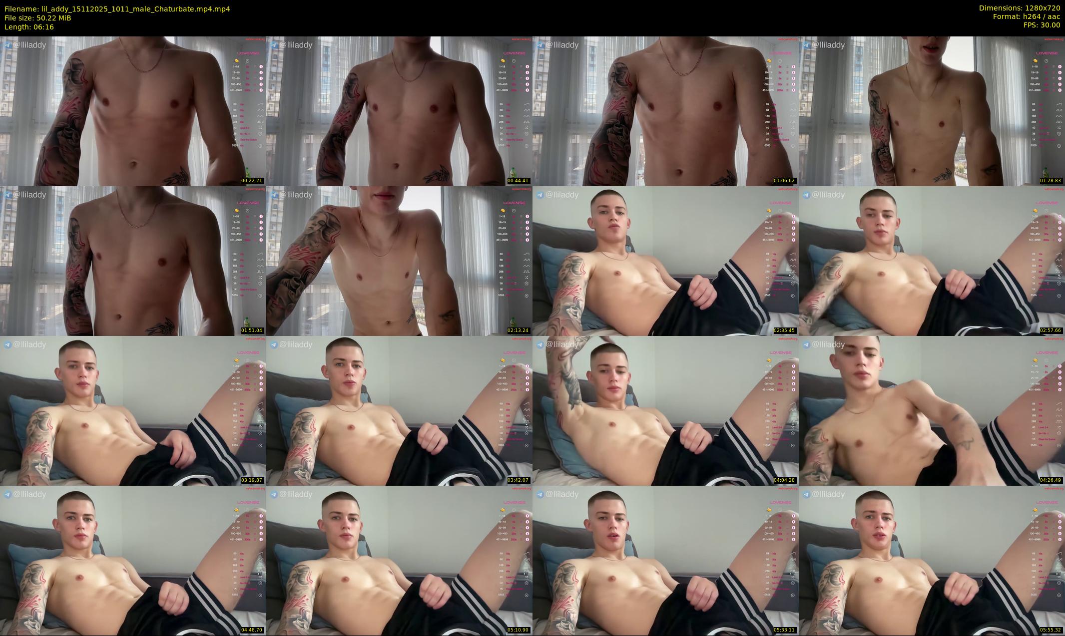 lil_addy — 7 minute Chaturbate male cam show recording, 720p, Nov 15, 2025