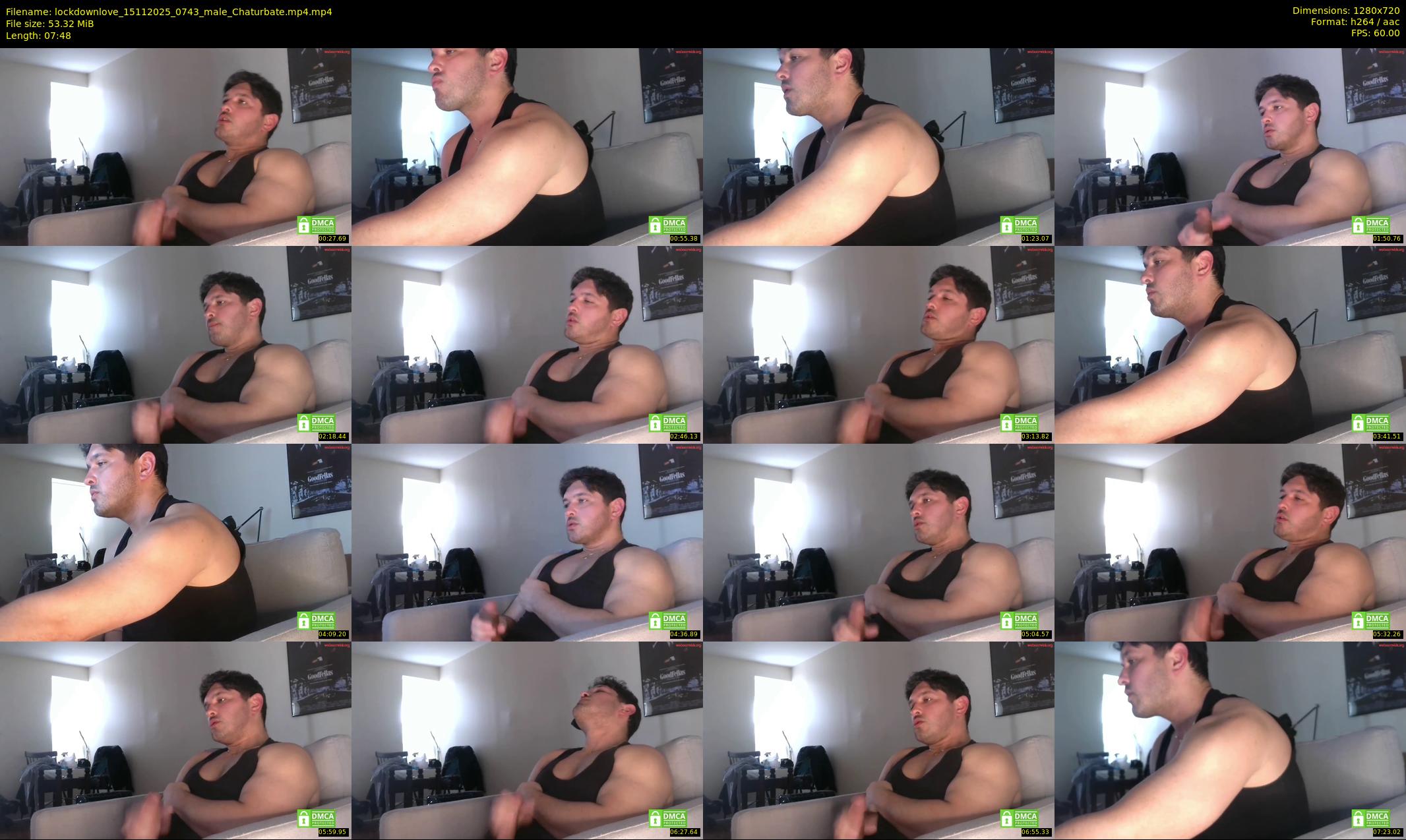 lockdownlove — 8 minute Chaturbate male cam show recording, 720p, Nov 15, 2025