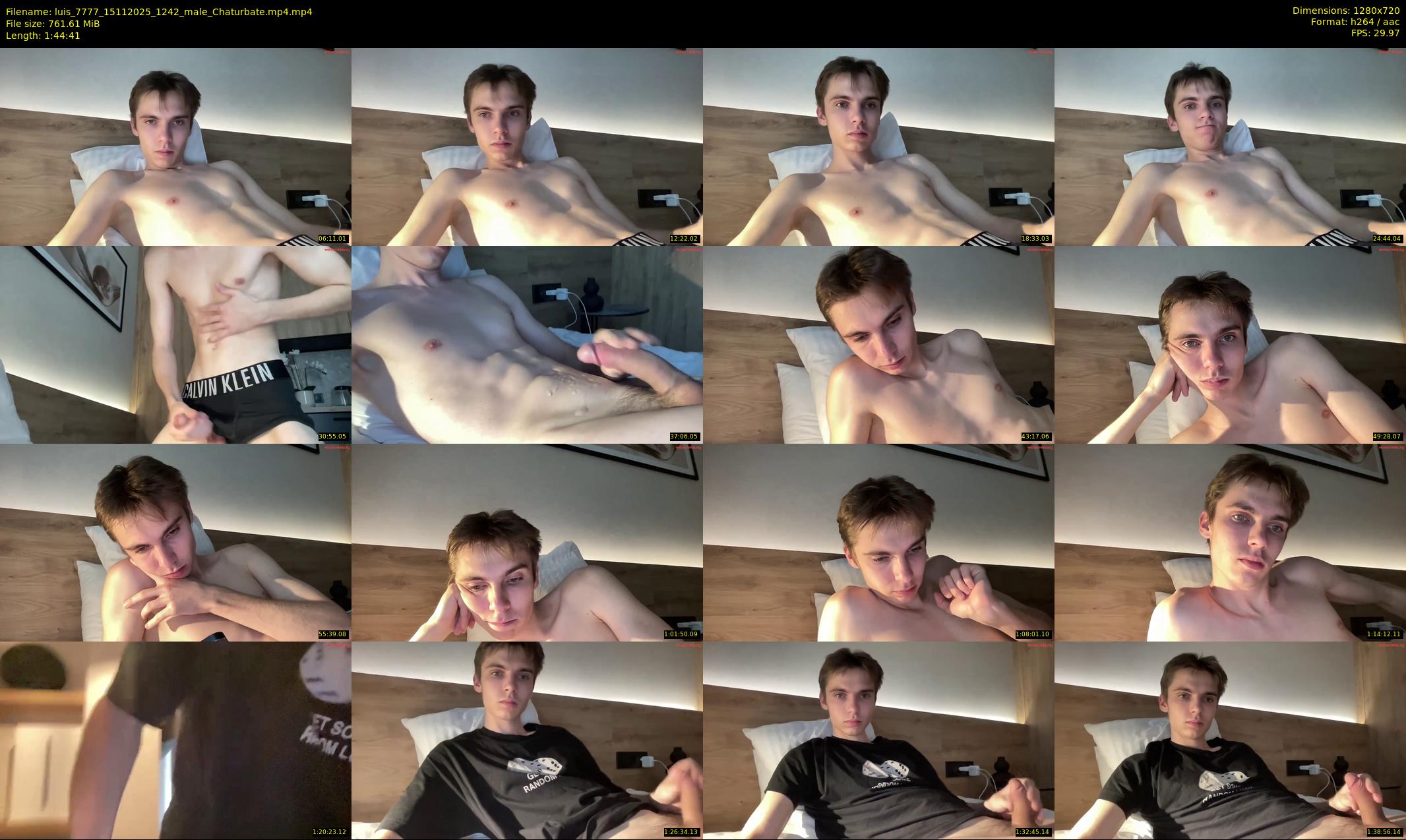 luis_7777 — 105 minute Chaturbate male cam show recording, 720p, Nov 15, 2025