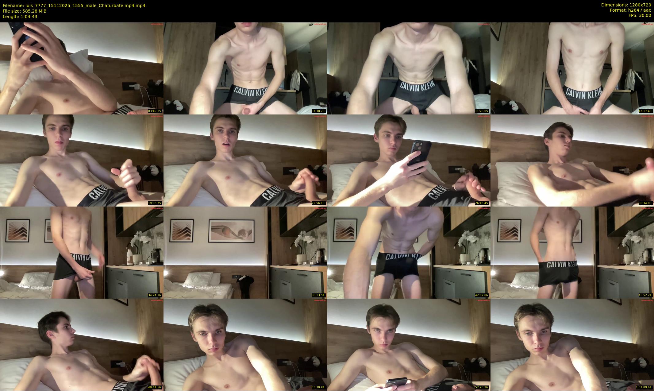 luis_7777 — 65 minute Chaturbate male cam show recording, 720p, Nov 15, 2025